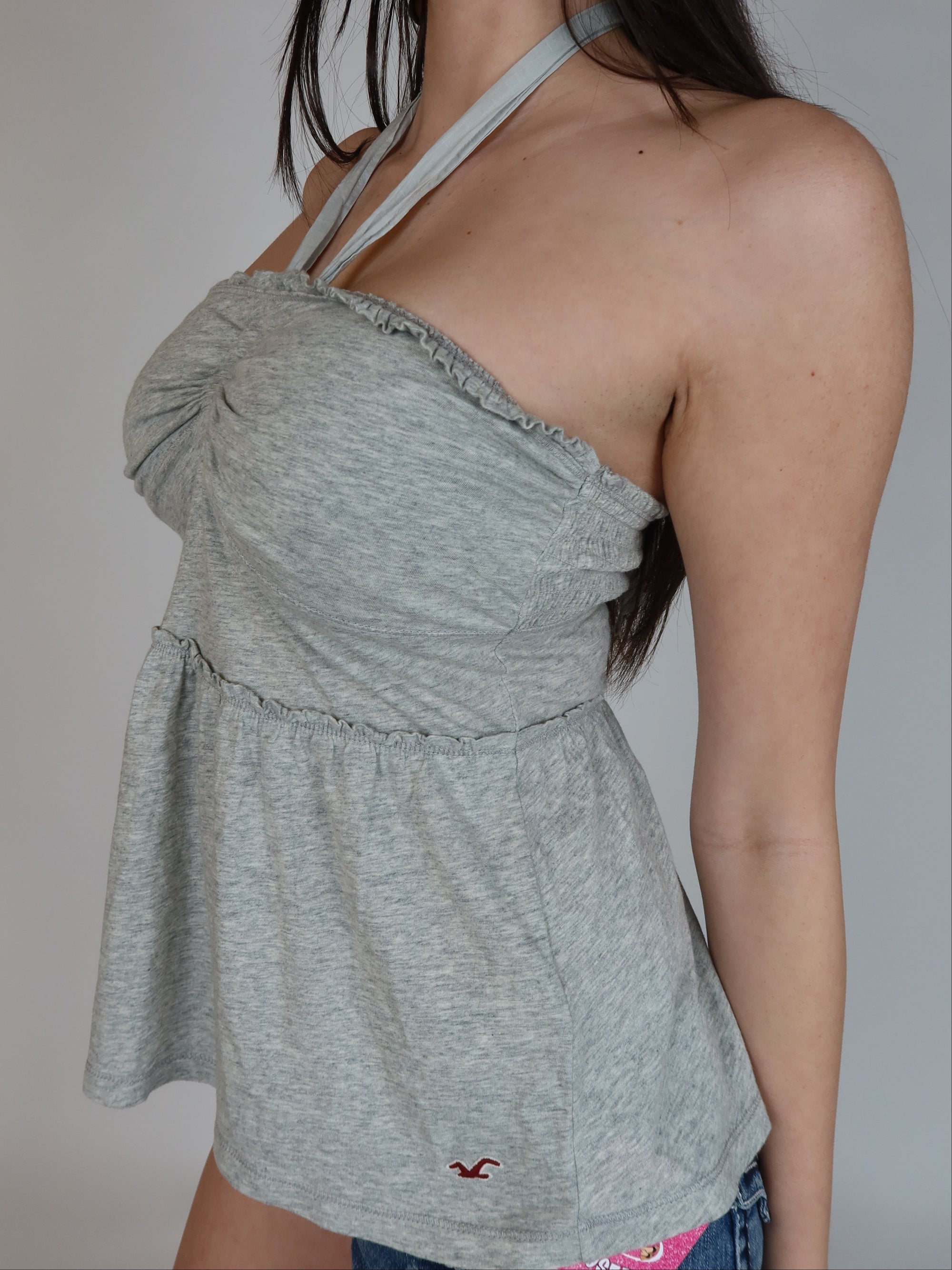 Vtg Hollister Babydoll Halter S/M