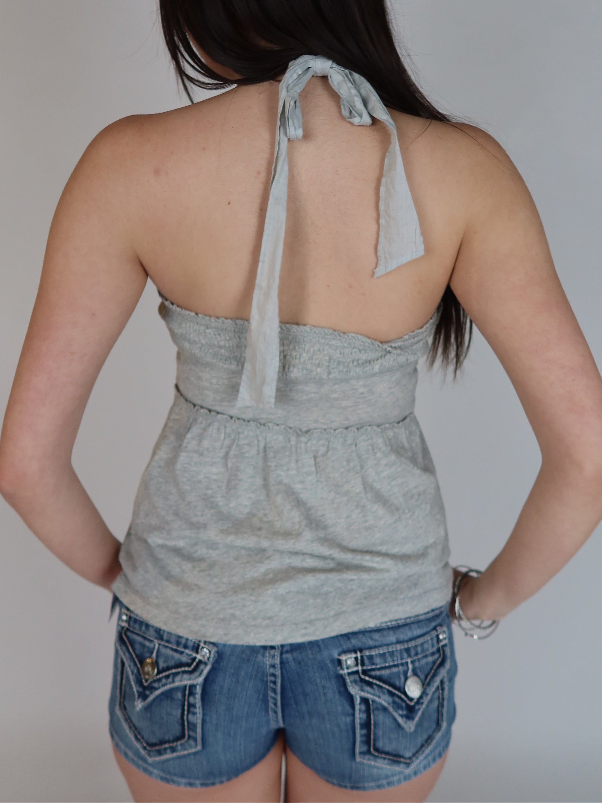 Vtg Hollister Babydoll Halter S/M