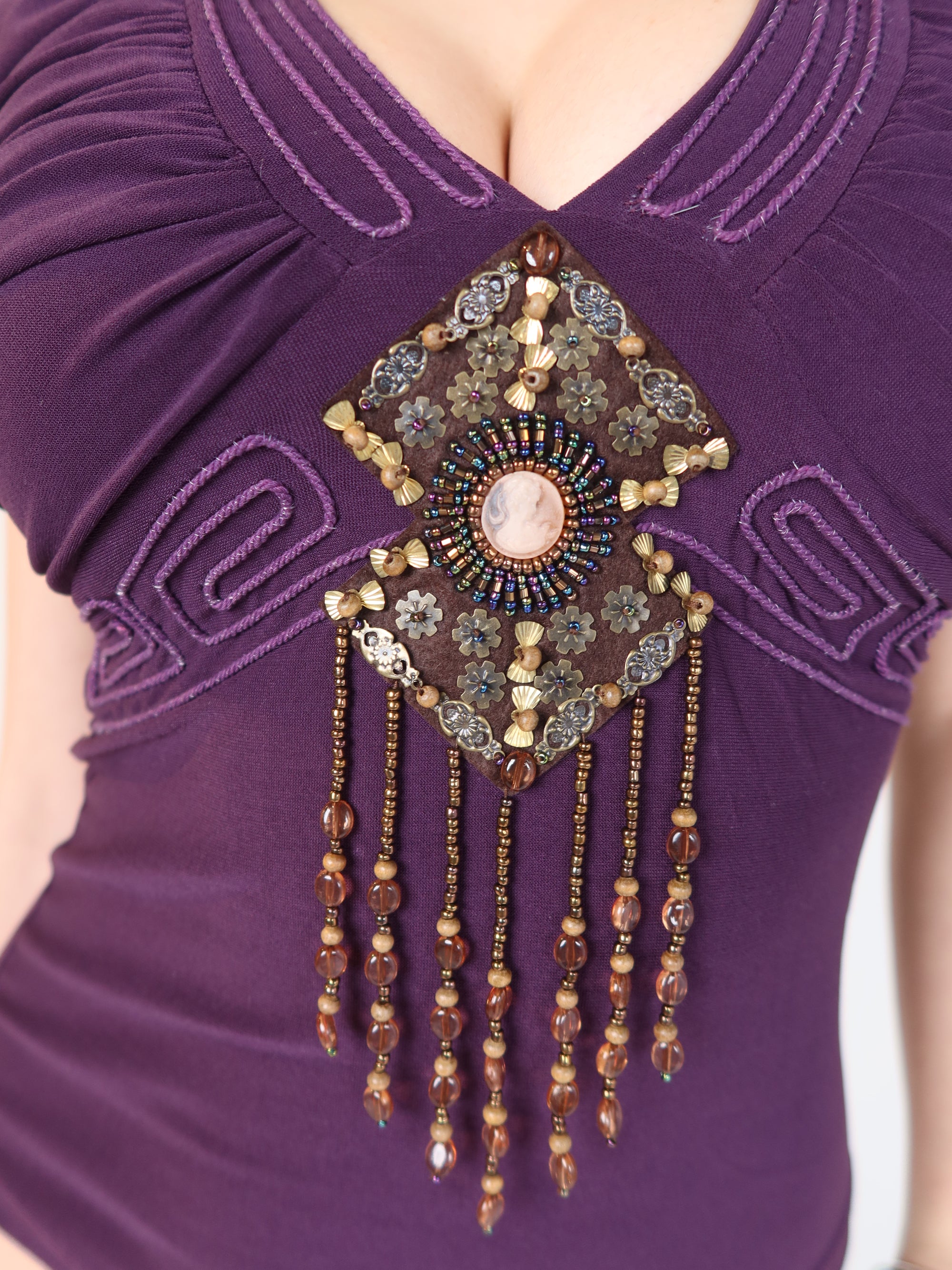 Y2K Embellished Tank S/M