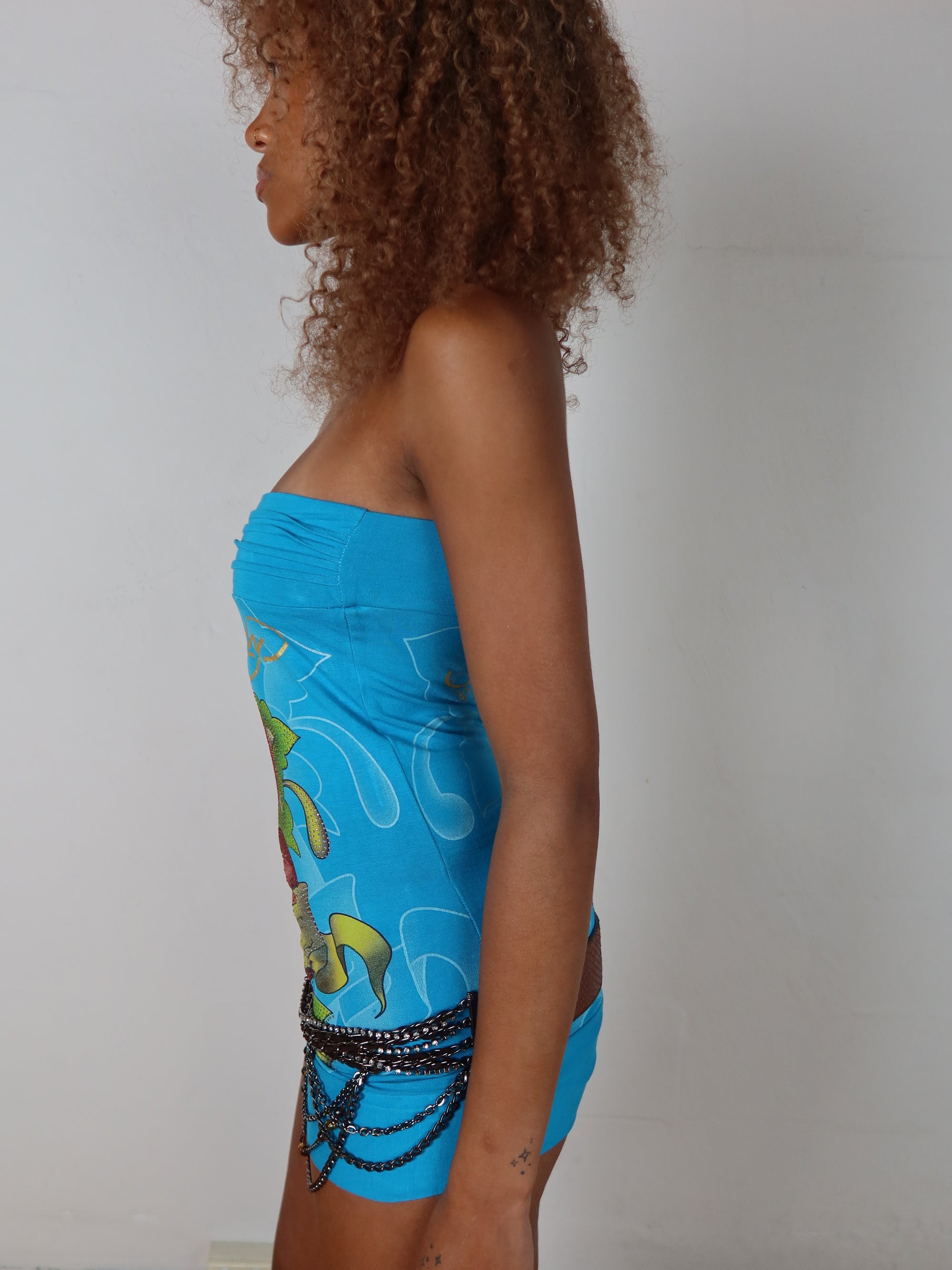 ED HARDY MINI DRESS XS/S