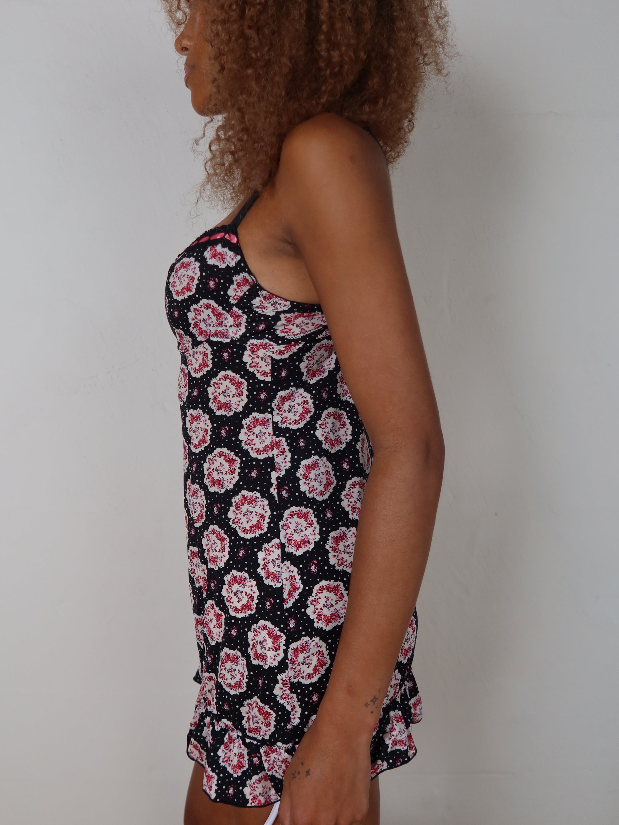 BabyDoll Floral Mini Dress S