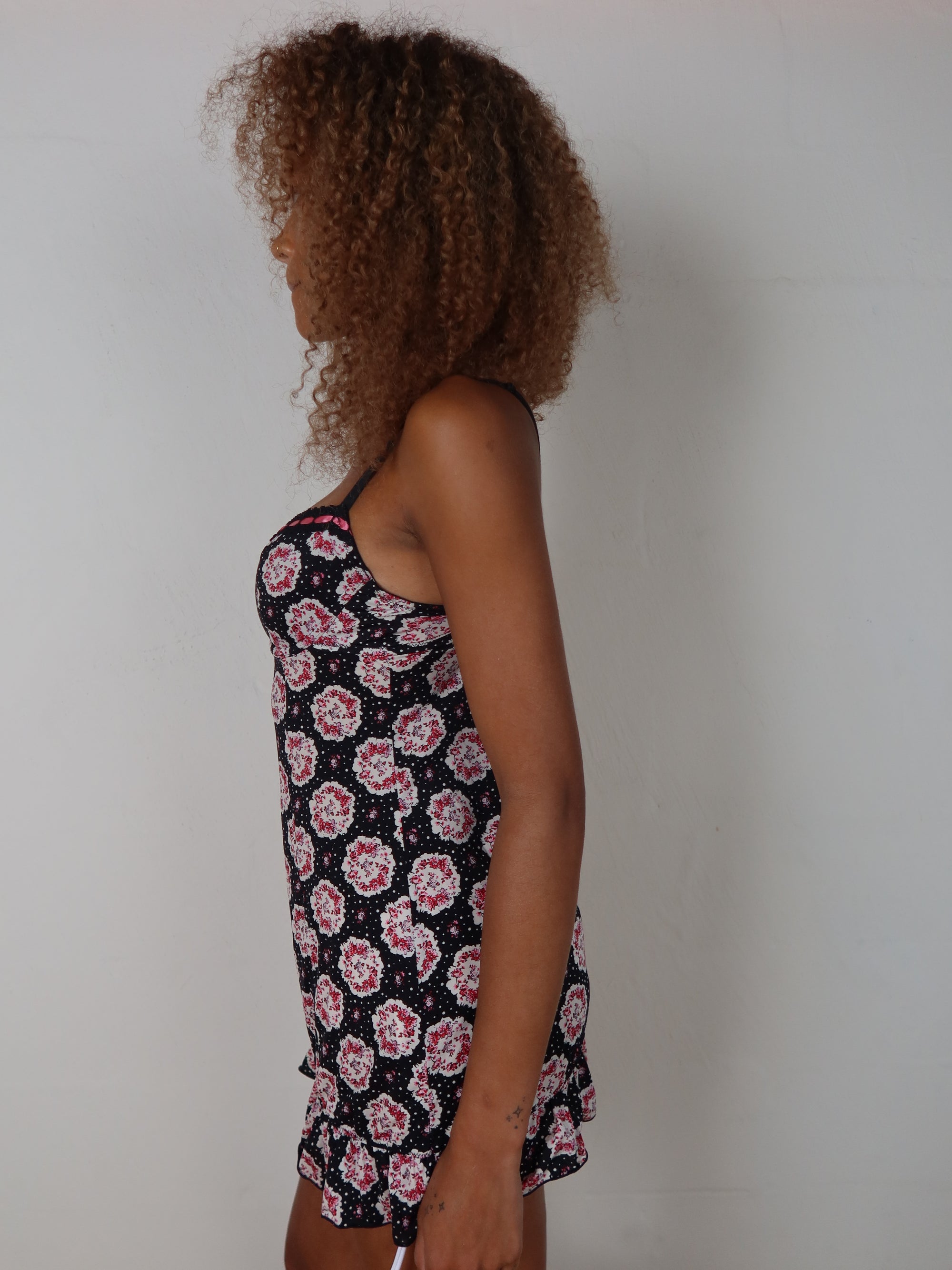 BabyDoll Floral Mini Dress S