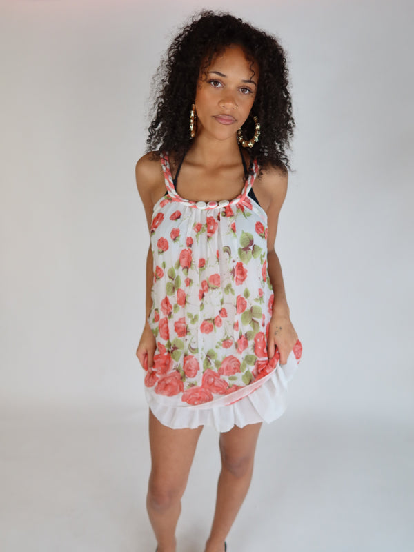 Vintage Y2K convertible top/dress, resale clothing at Brat's Closet.