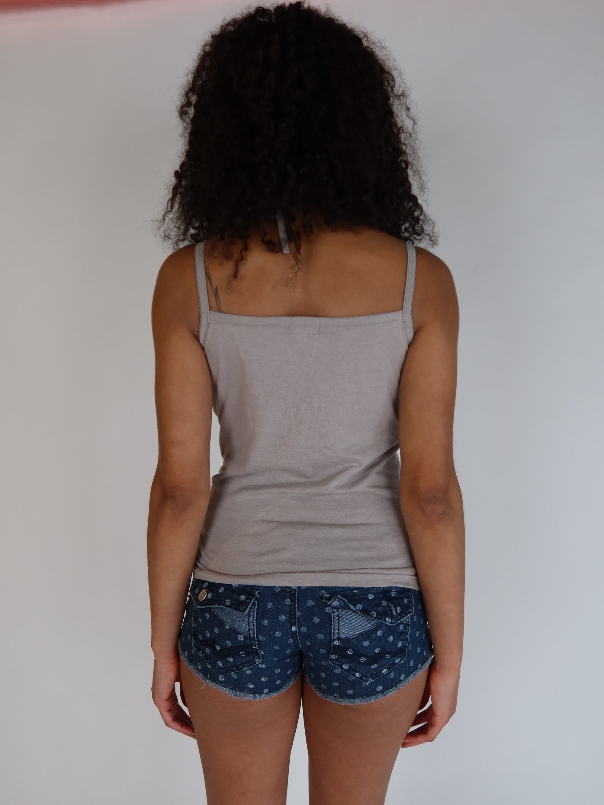 Lace Trim Cami Top S/M