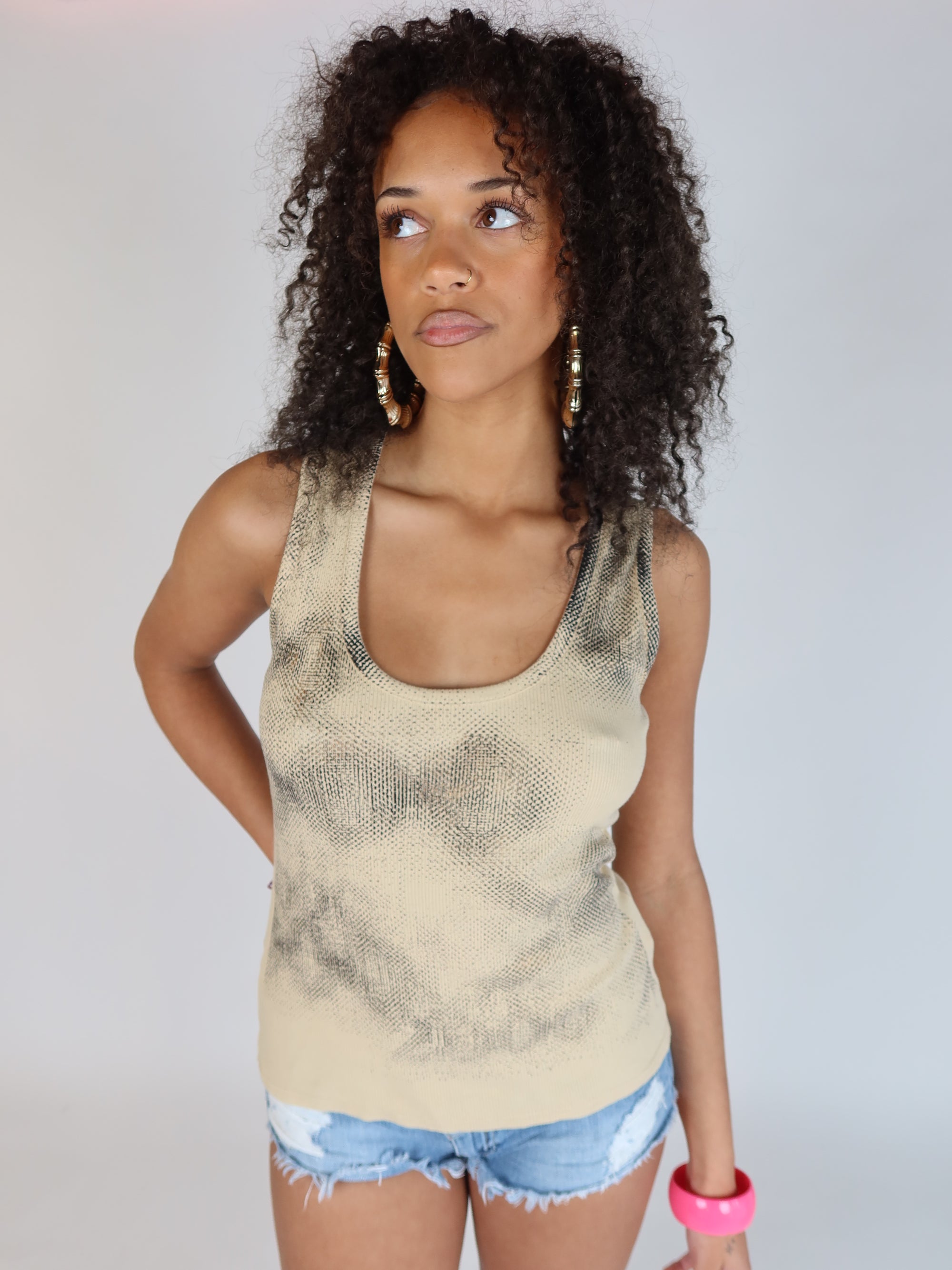 Vtg Morgan De Toi Tank S/M