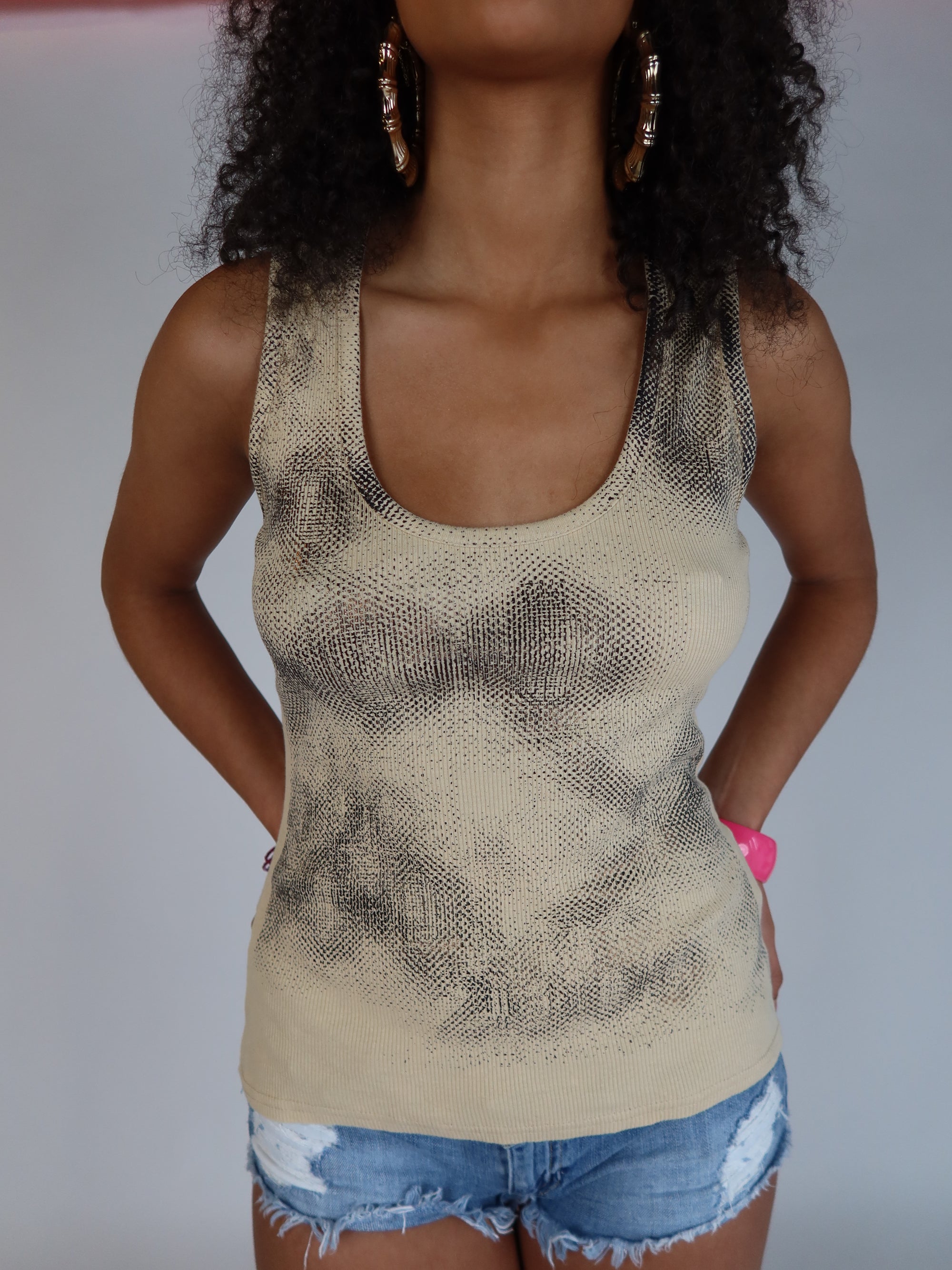 Vtg Morgan De Toi Tank S/M