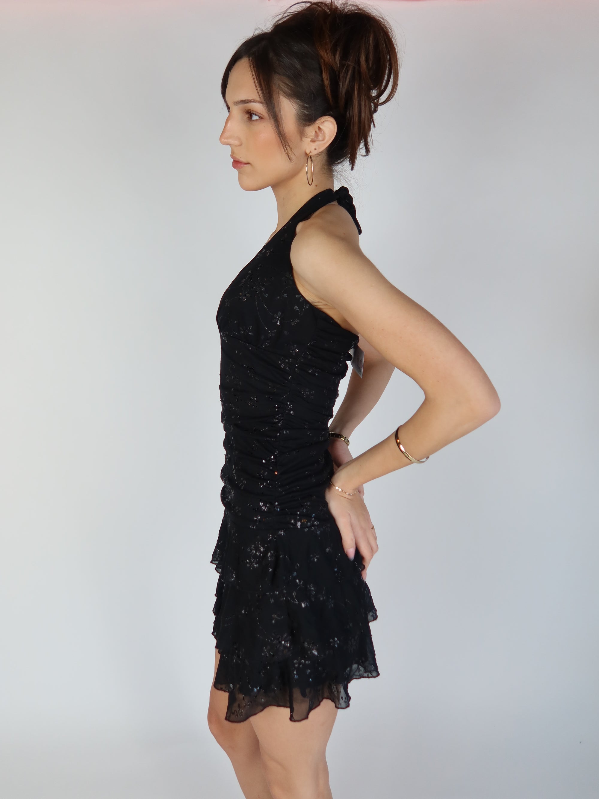 Y2K Halter Mini Dress XS/S