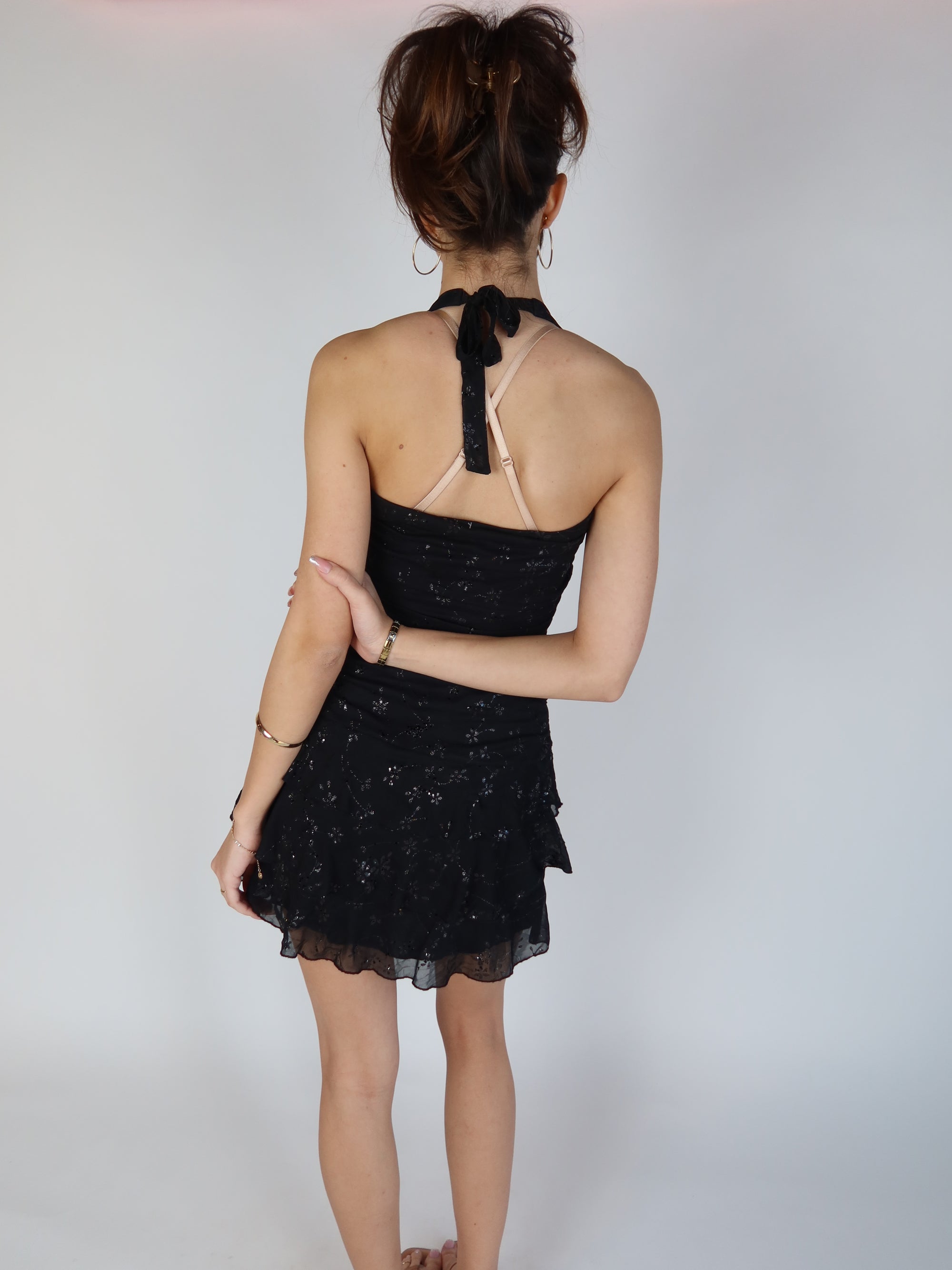 Y2K Halter Mini Dress XS/S