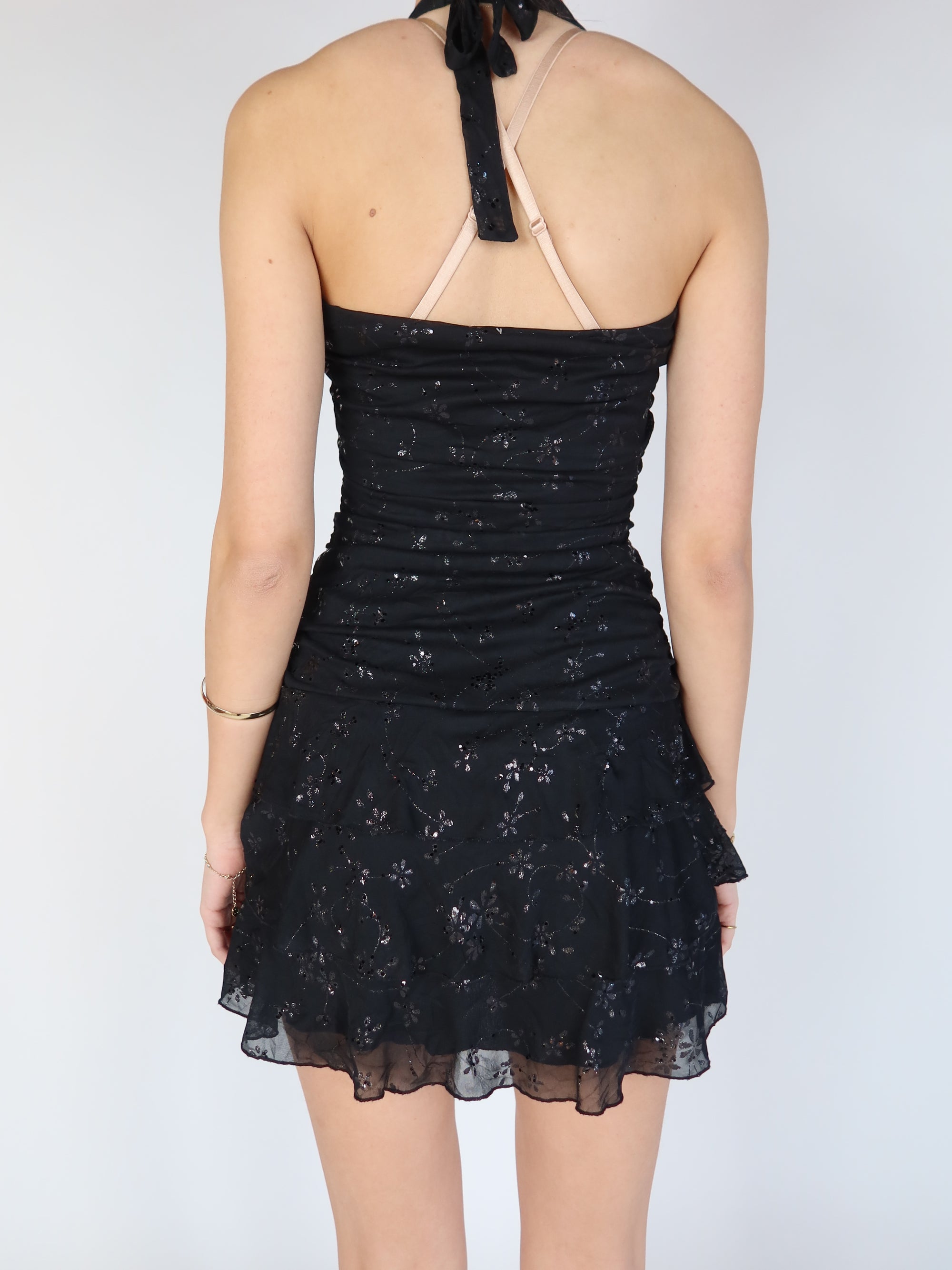 Y2K Halter Mini Dress XS/S