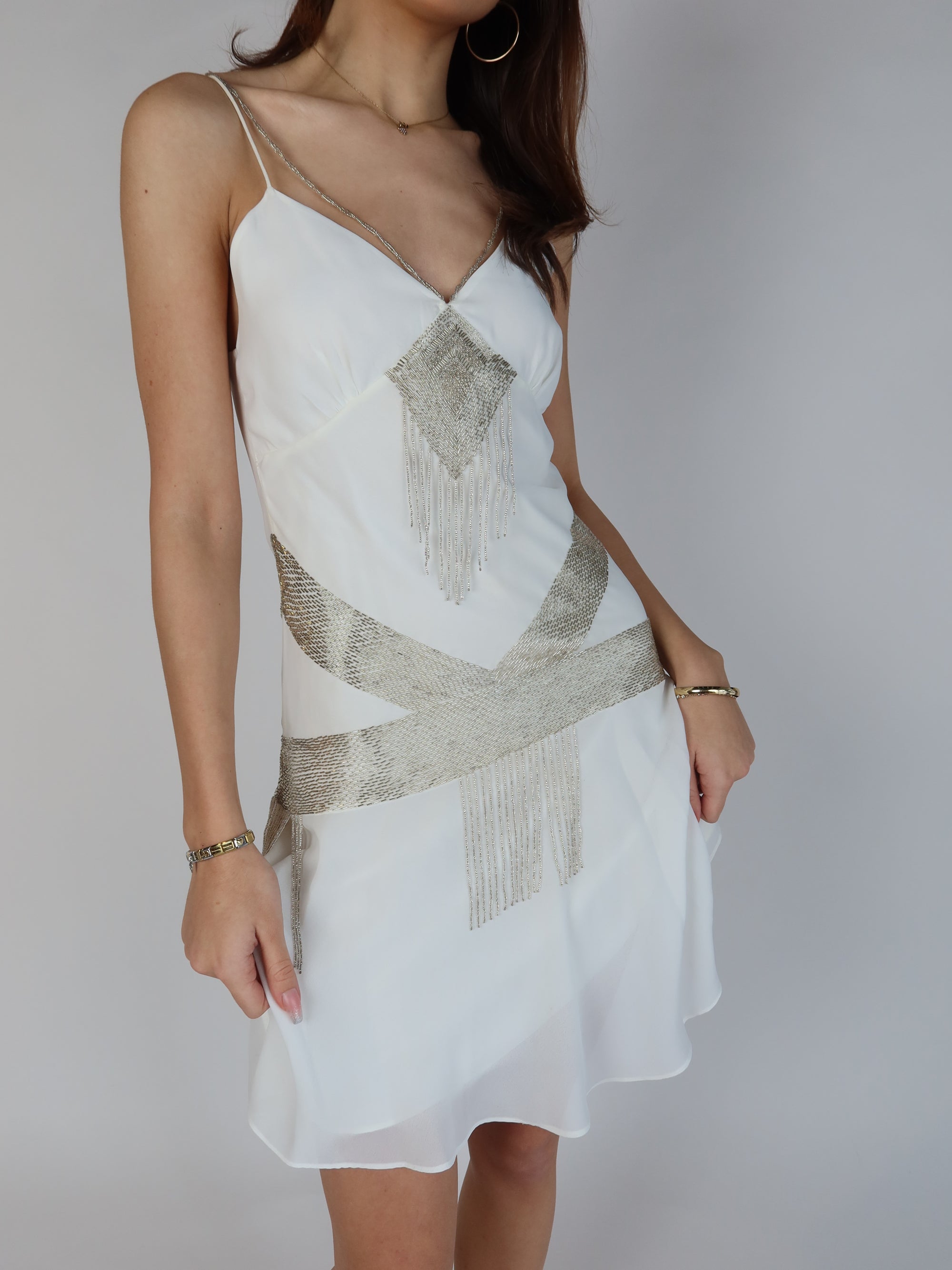 Y2K Slip Mini Dress S/M