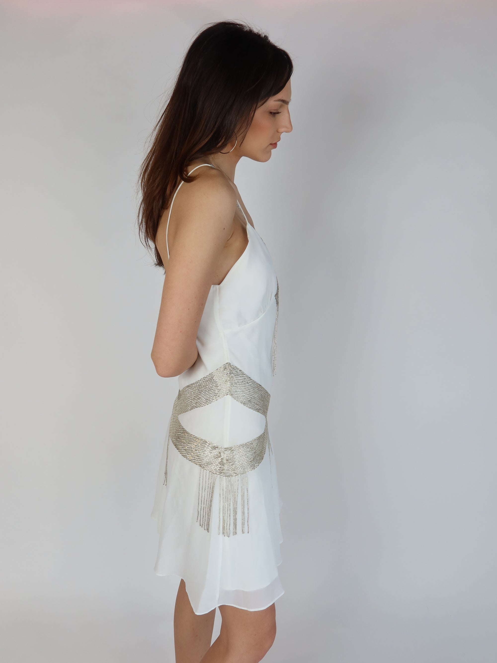 Y2K Slip Mini Dress S/M