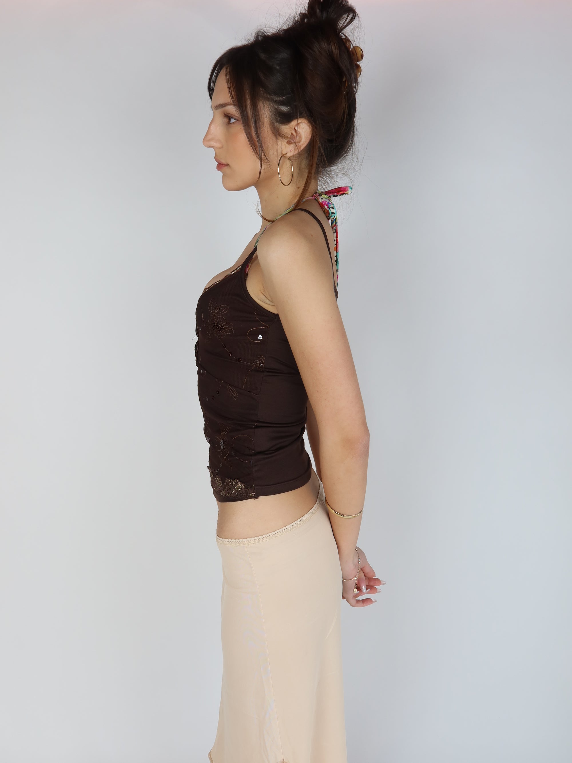 Y2K Mesh Cami XS/S
