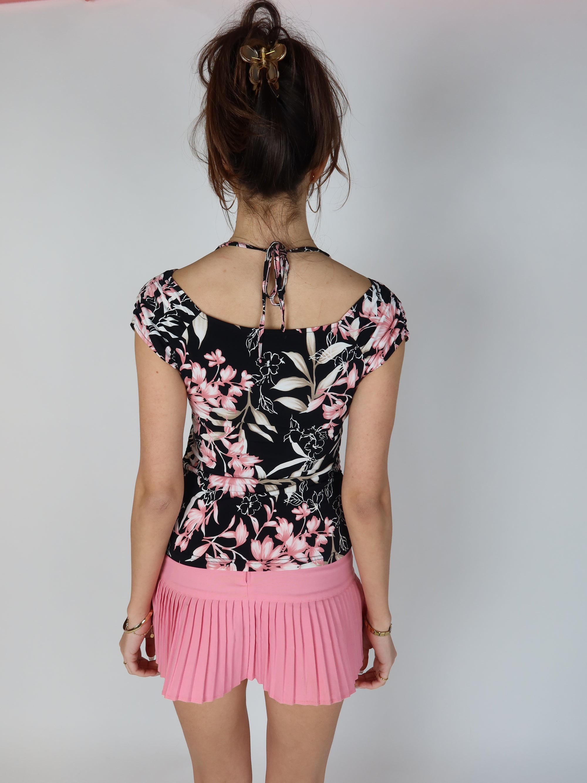 Y2K Tropical Top XS/S
