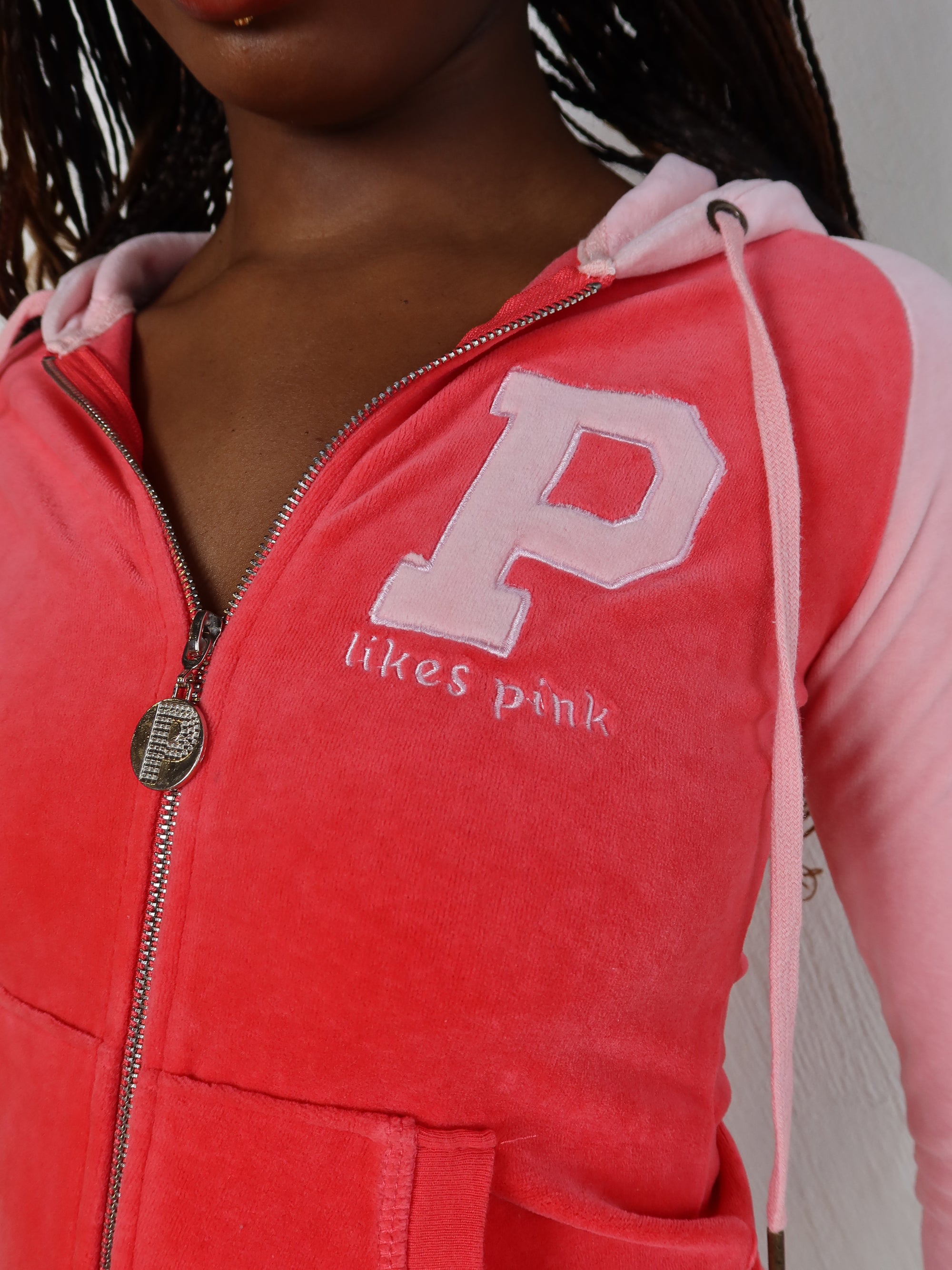 Pink Zip-Up S