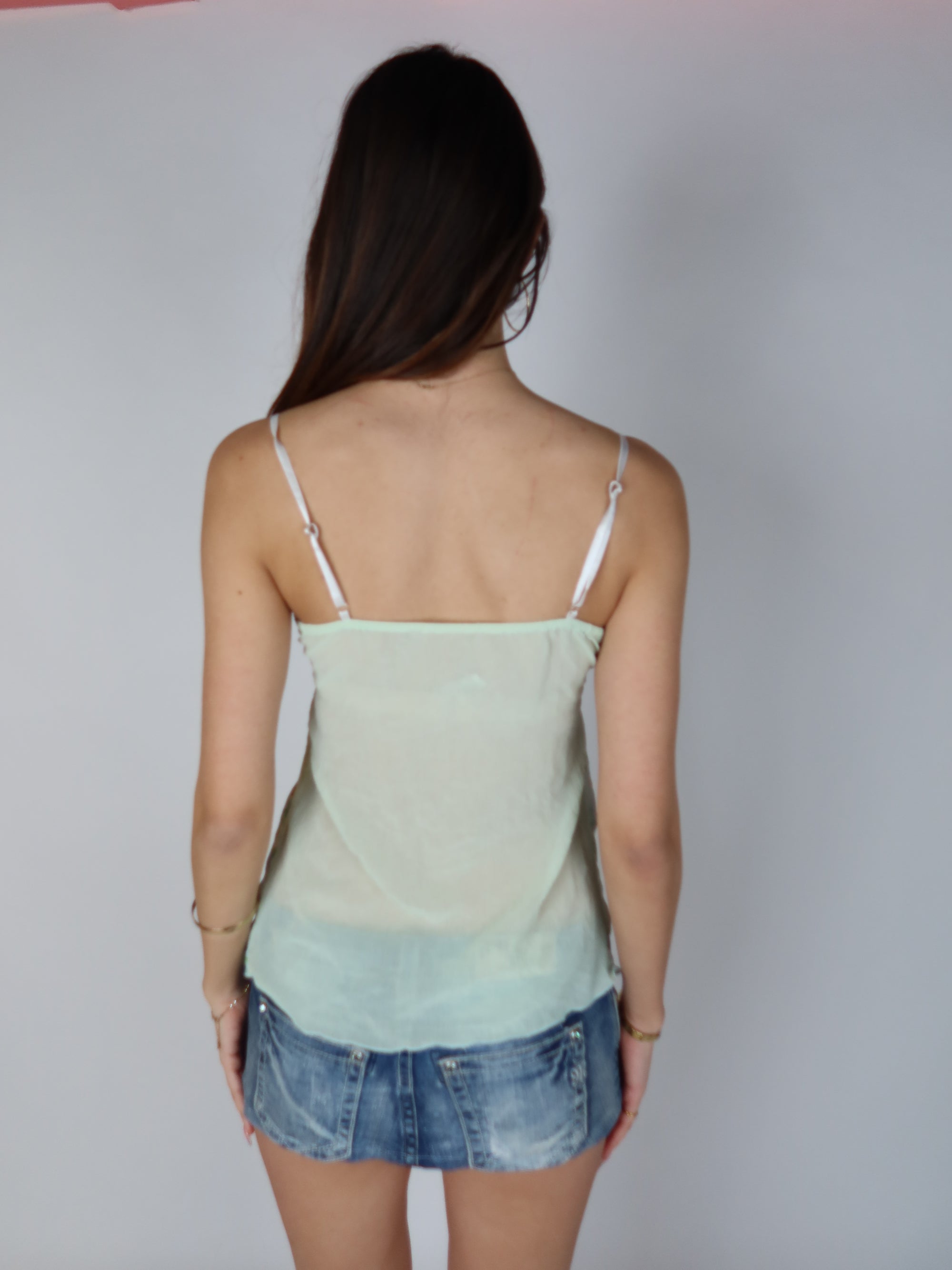 Y2K Floral Cami S/M