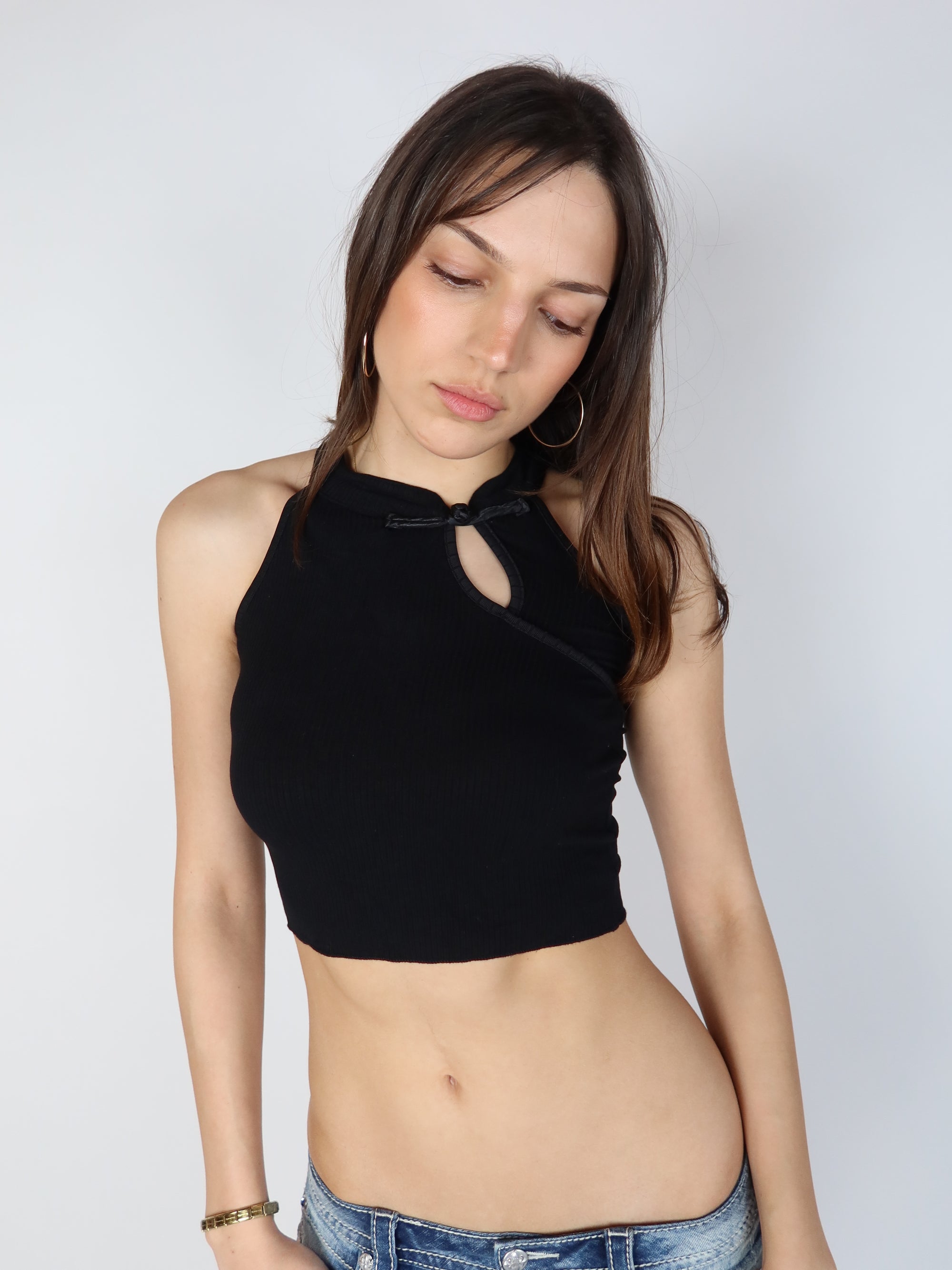 Y2K Keyhole Top XS/S