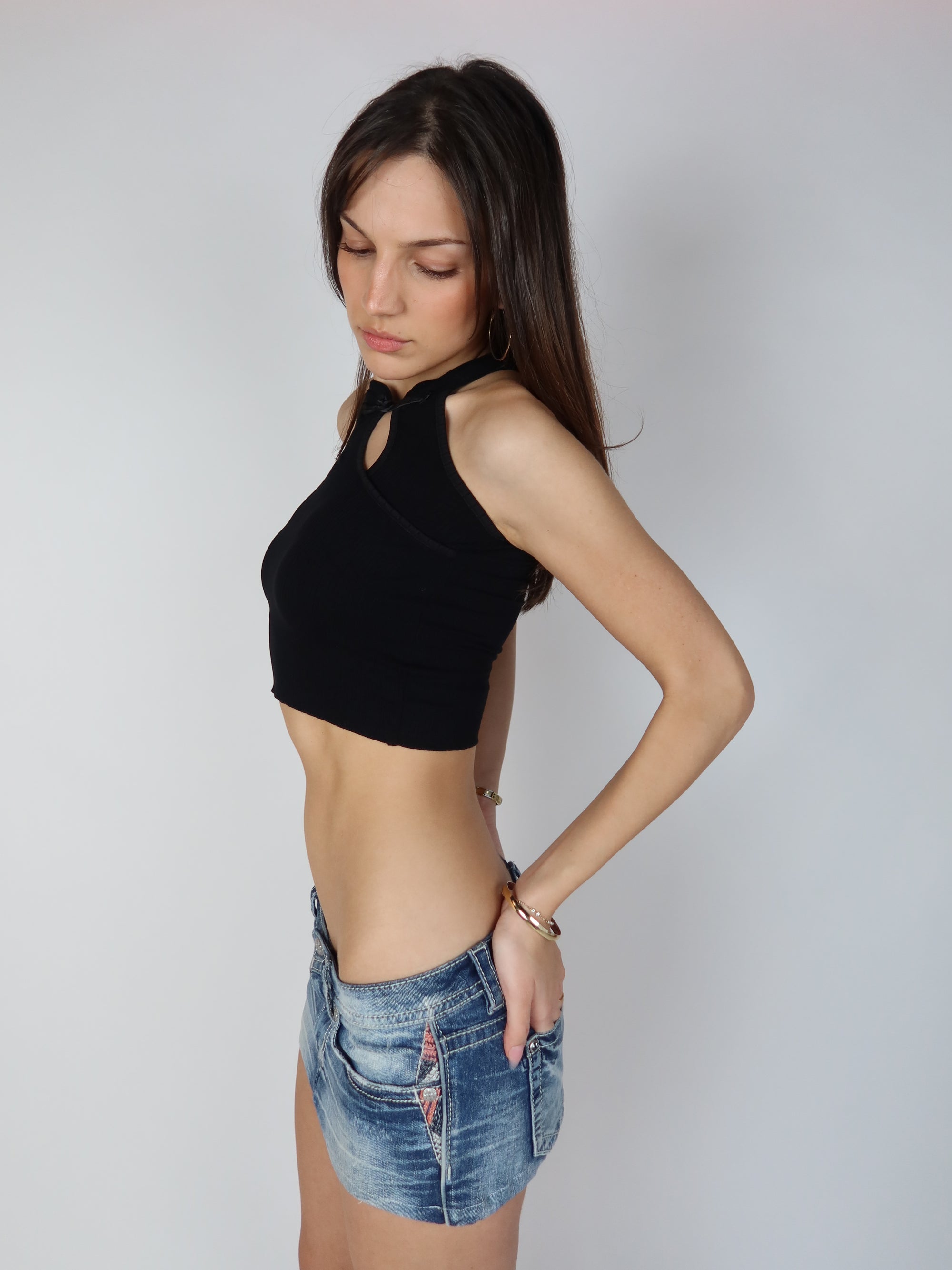 Y2K Keyhole Top XS/S