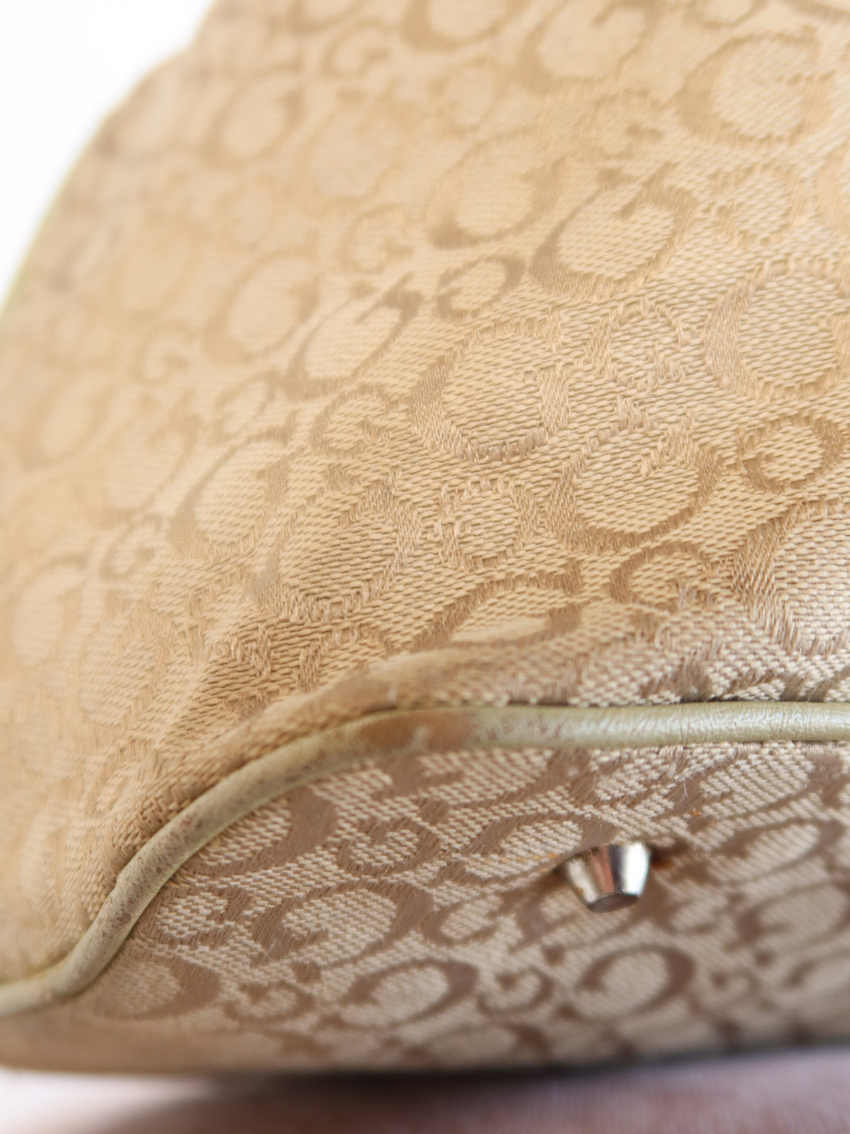 Guess Monogram Bowler Bag