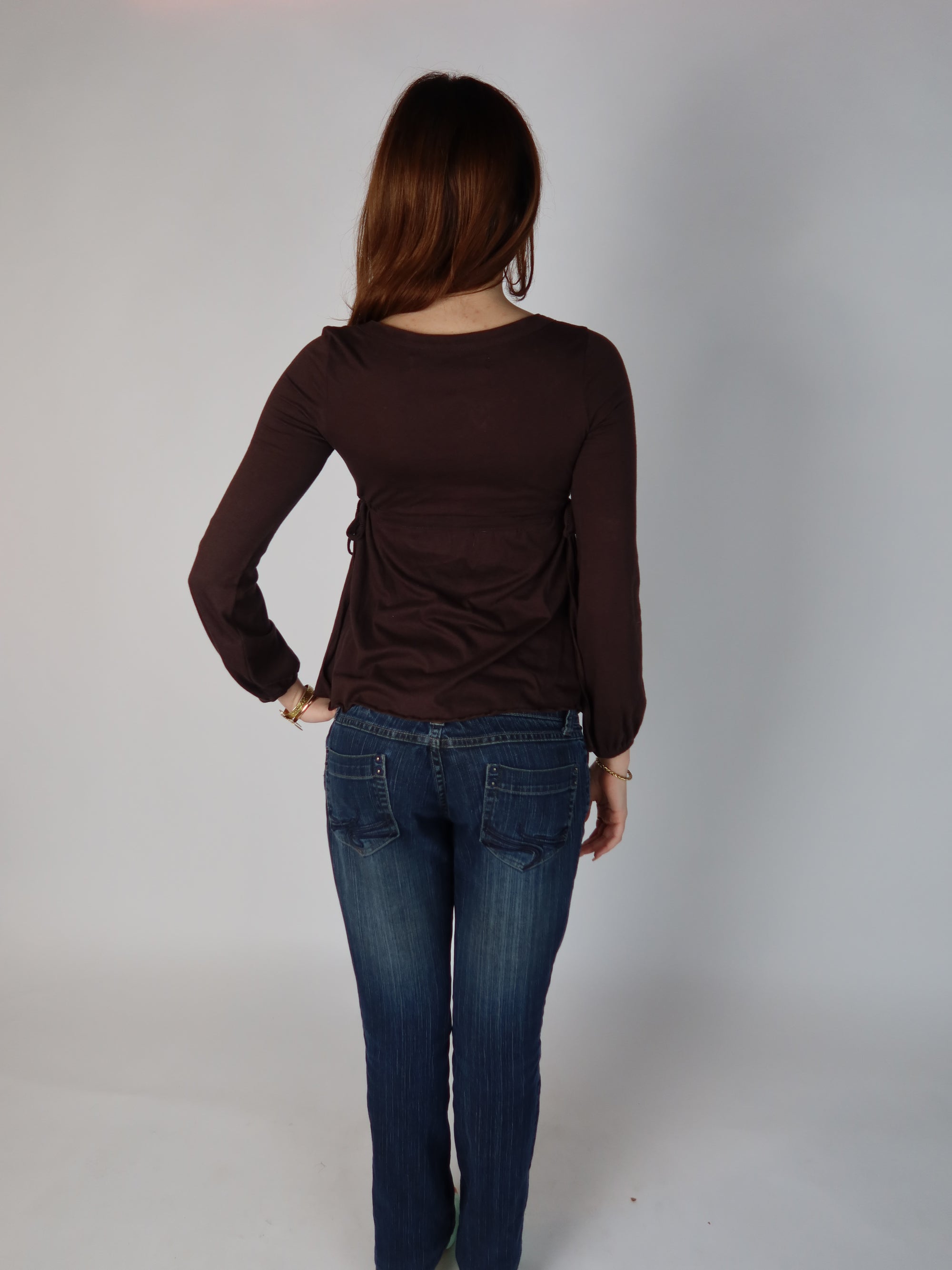 Vtg Babydoll Top XS/S