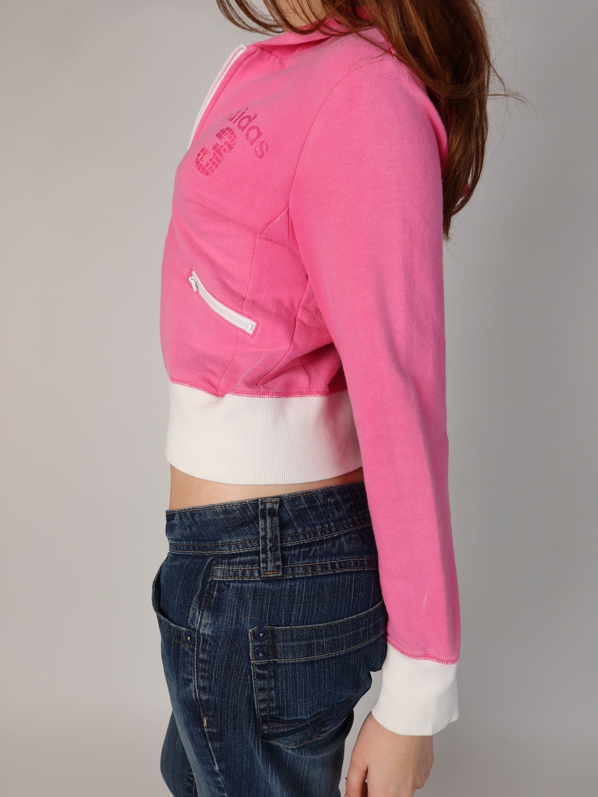 Adidas Pink Hoodie S/M