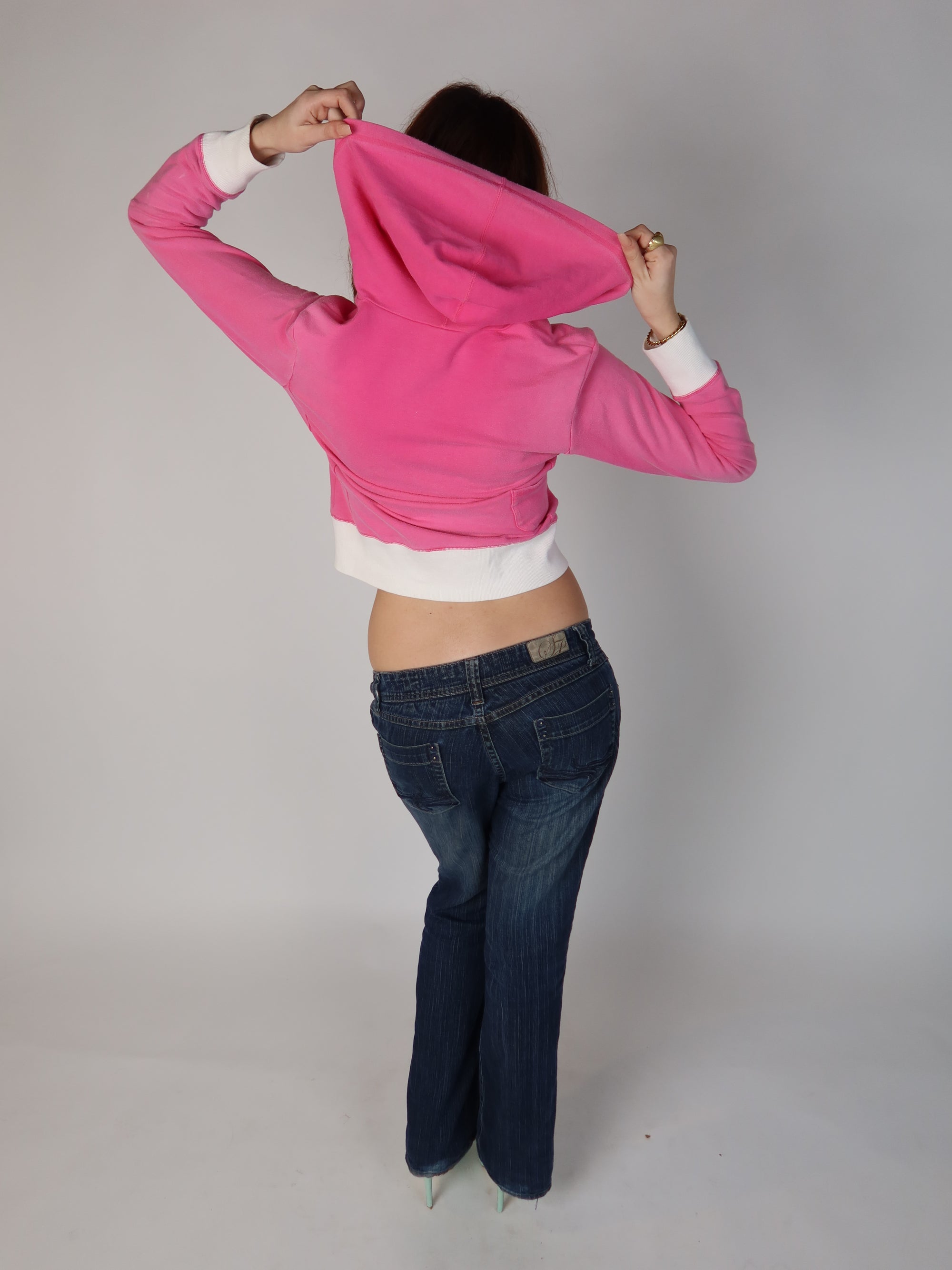 Adidas Pink Hoodie S/M