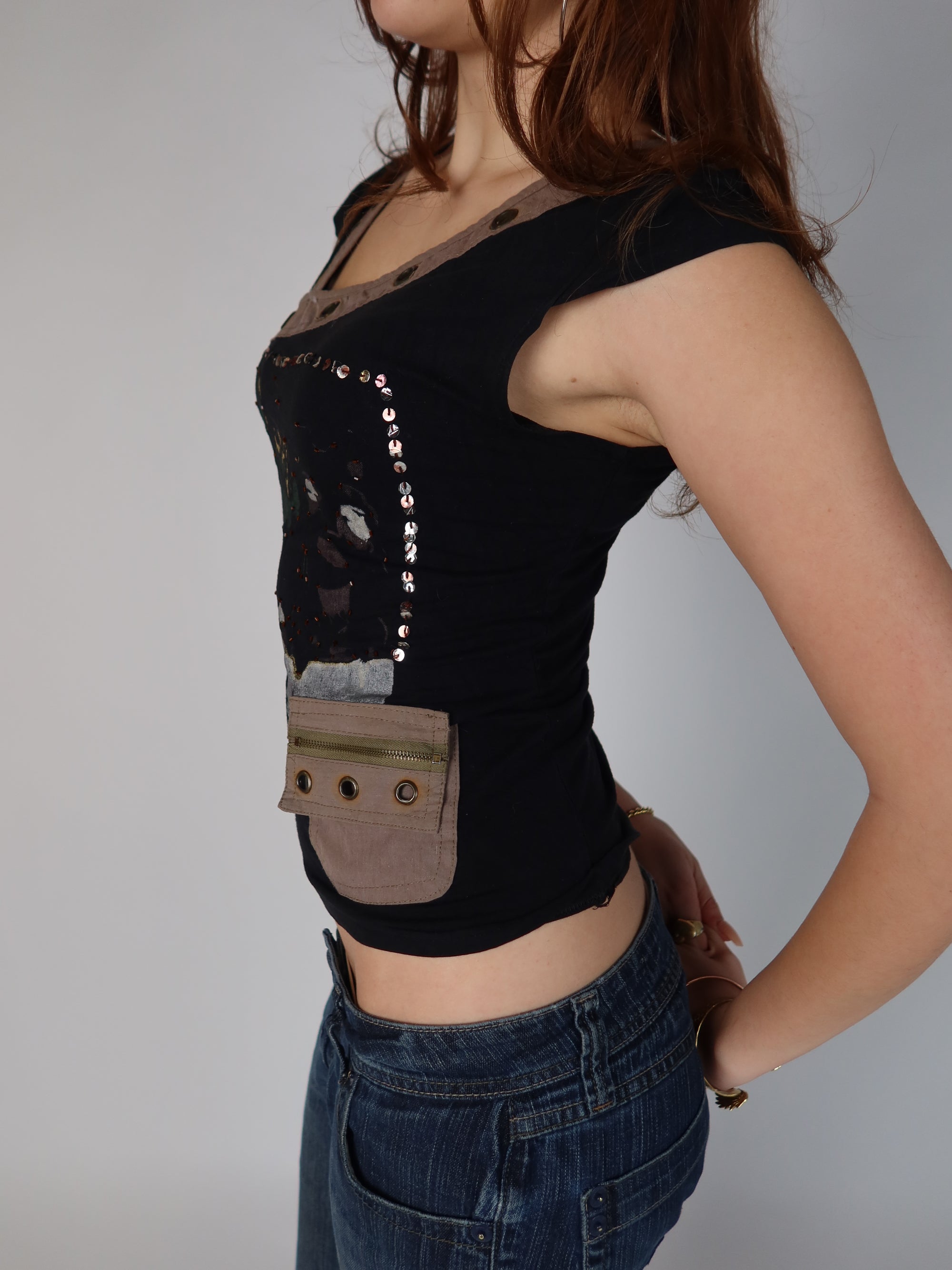 Custo Style Graphic Top S