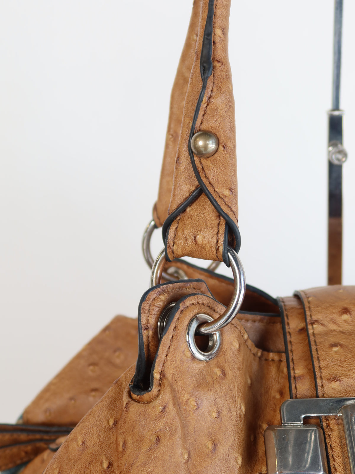 Guess Denim Monogram Bag