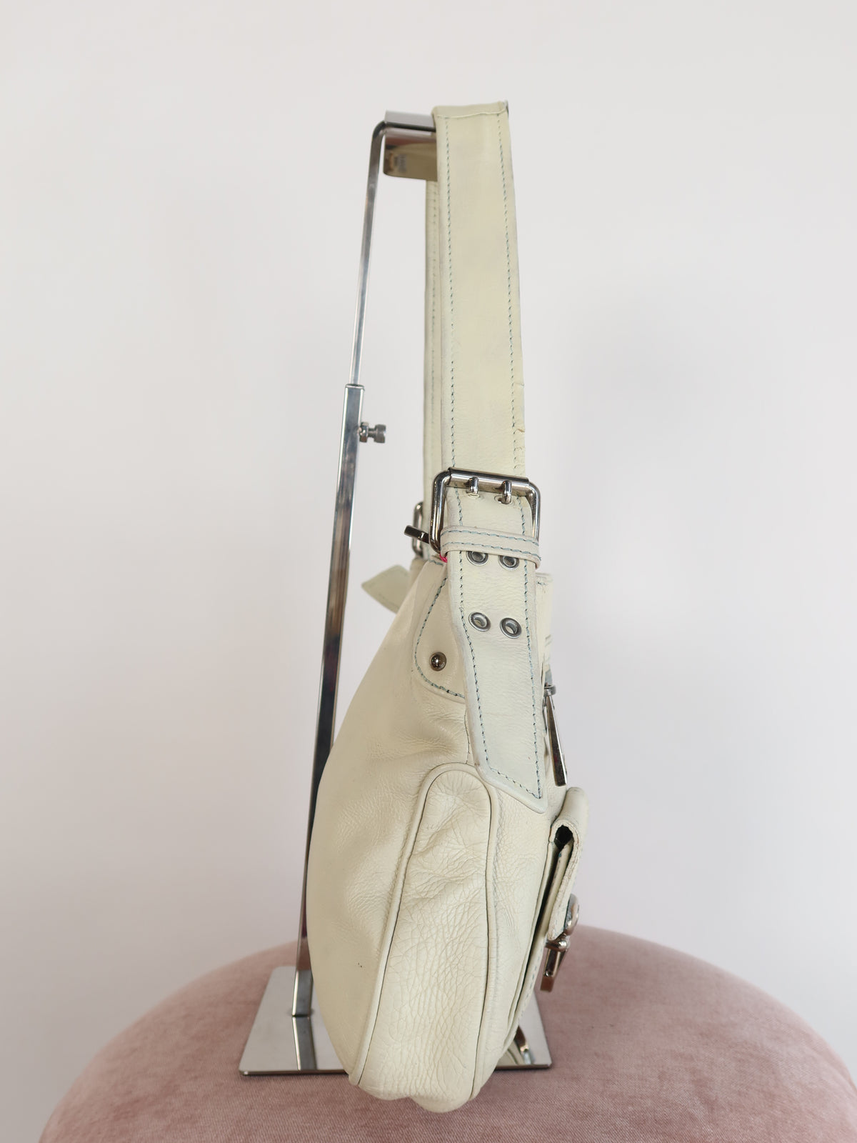 Marc Jacobs Cream Leather Bag