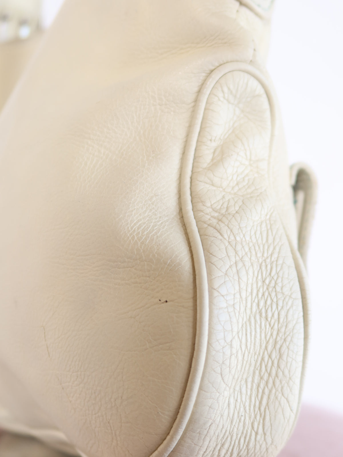 Marc Jacobs Cream Leather Bag