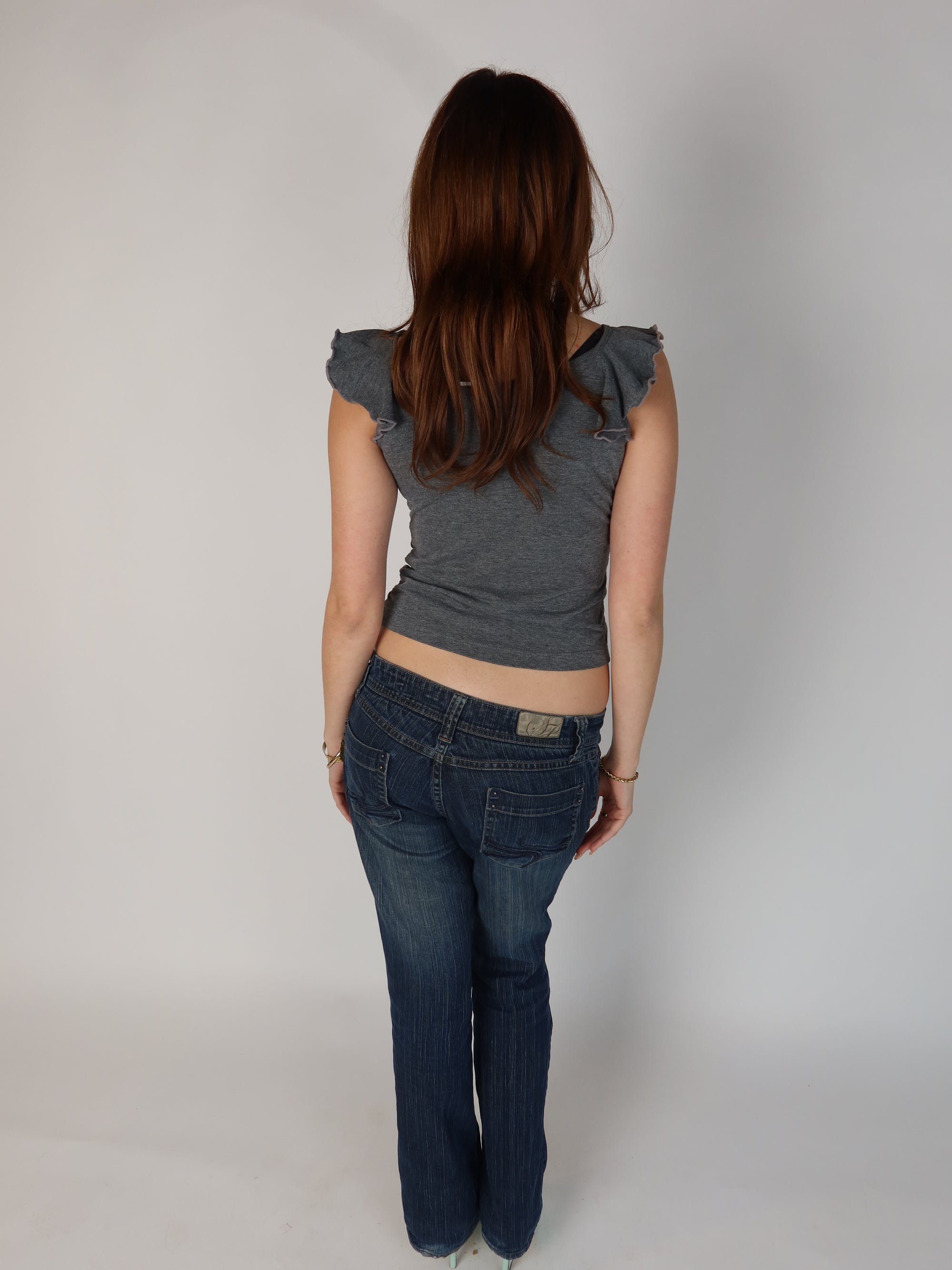 Embellished Sweetheart Blouse XS/S