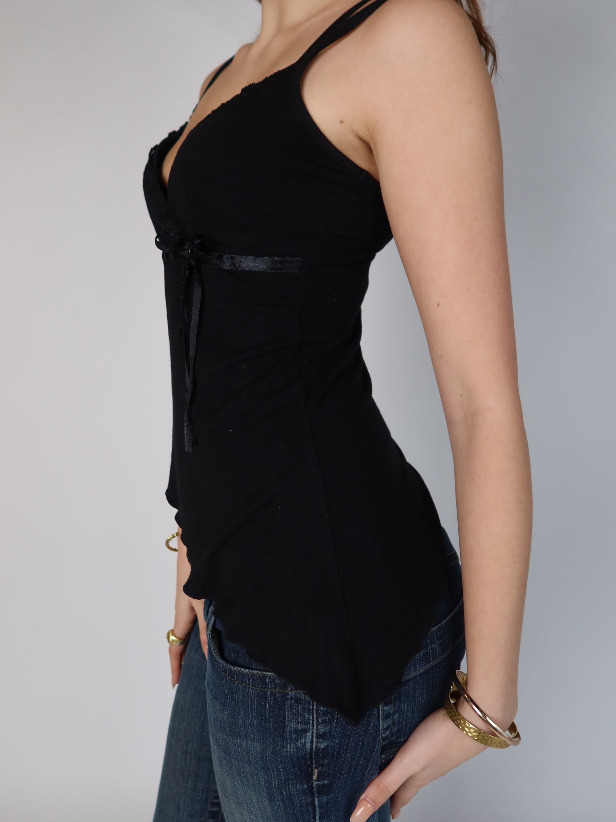 Asymmetric Babydoll Cami XS/S
