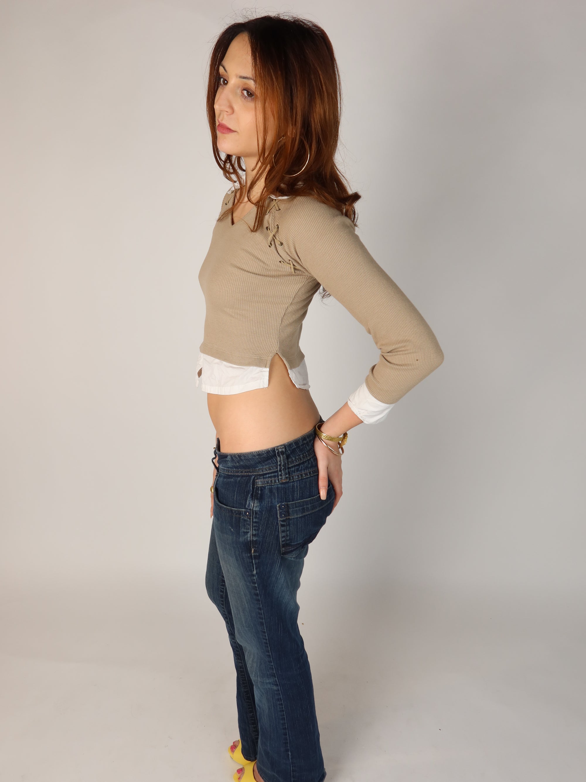 Preppy Cropped Knit XXS/XS