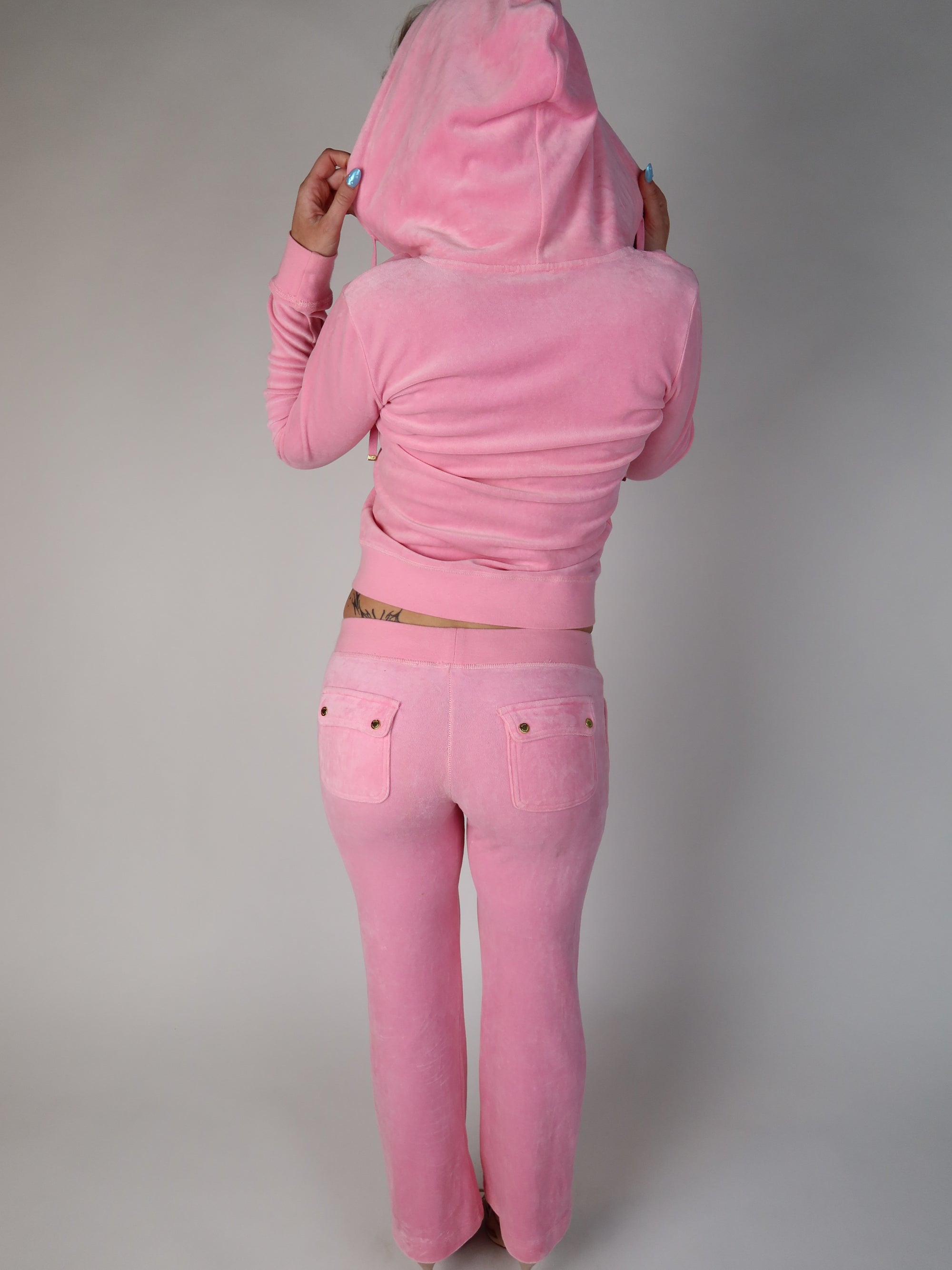 Juicy Pink Velour Tracksuit XS/S