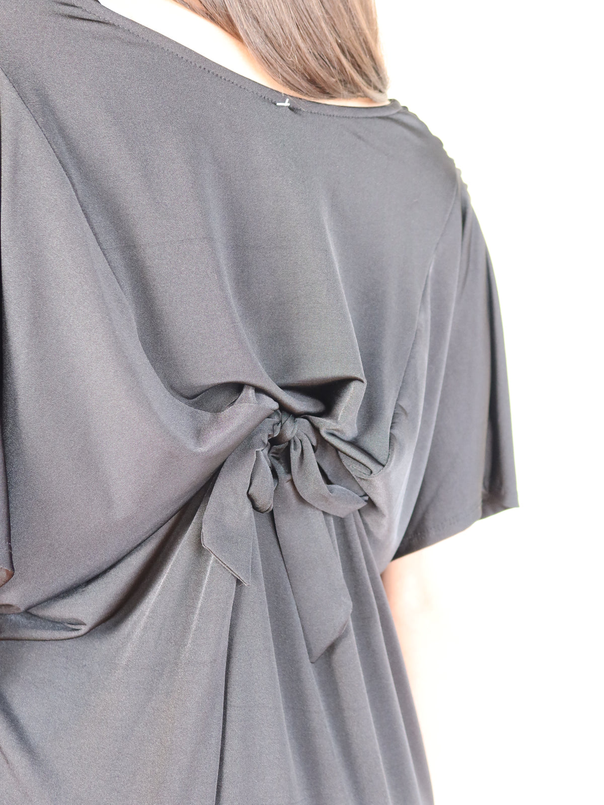 Batwing Jewelled Mini Dress S/M