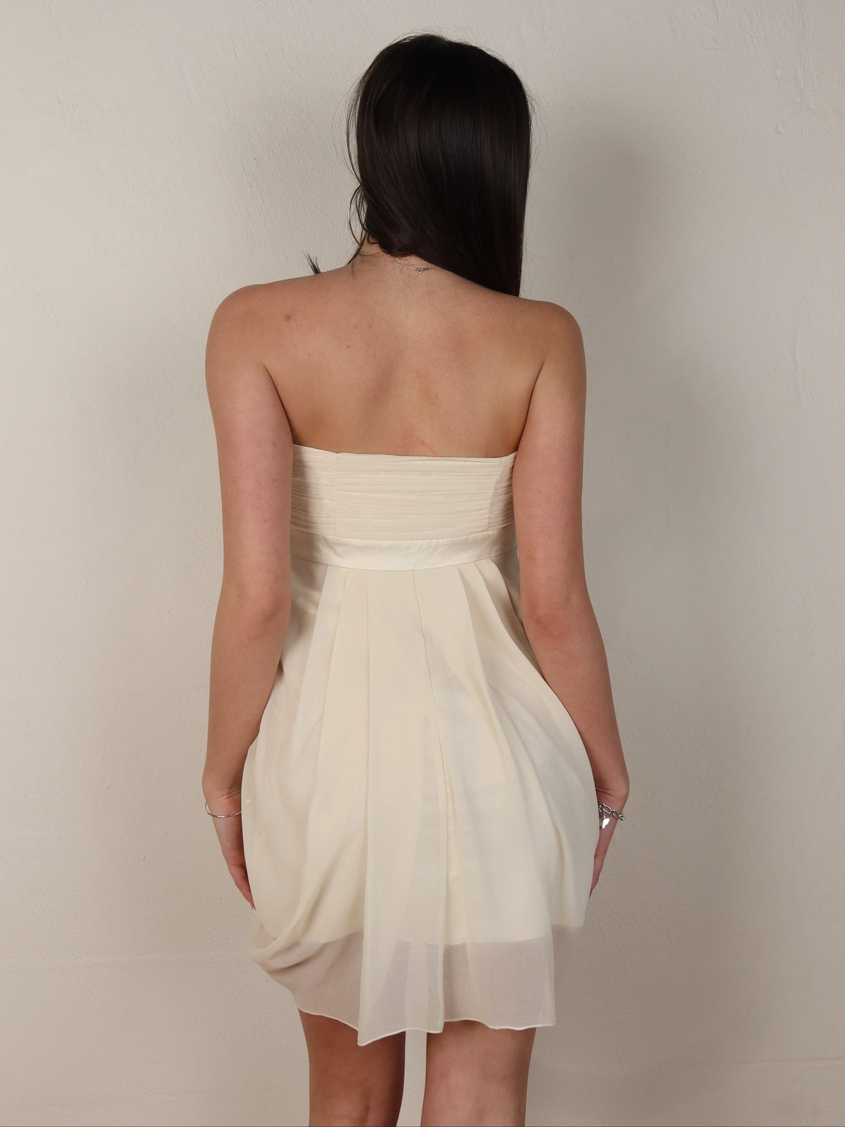 Lipsy Strapless Babydoll Dress S