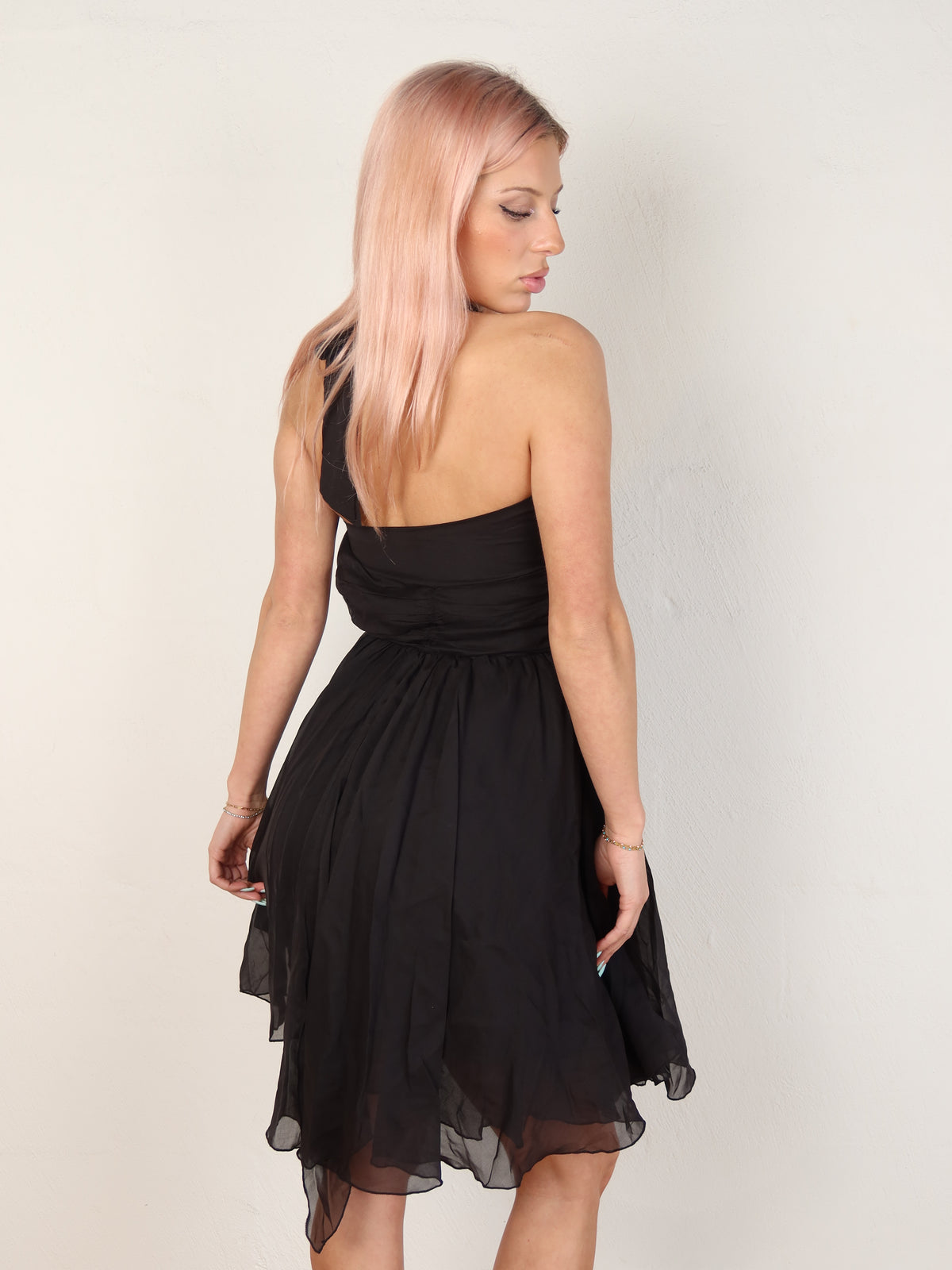Lipsy Jewelled Halter Dress XXS