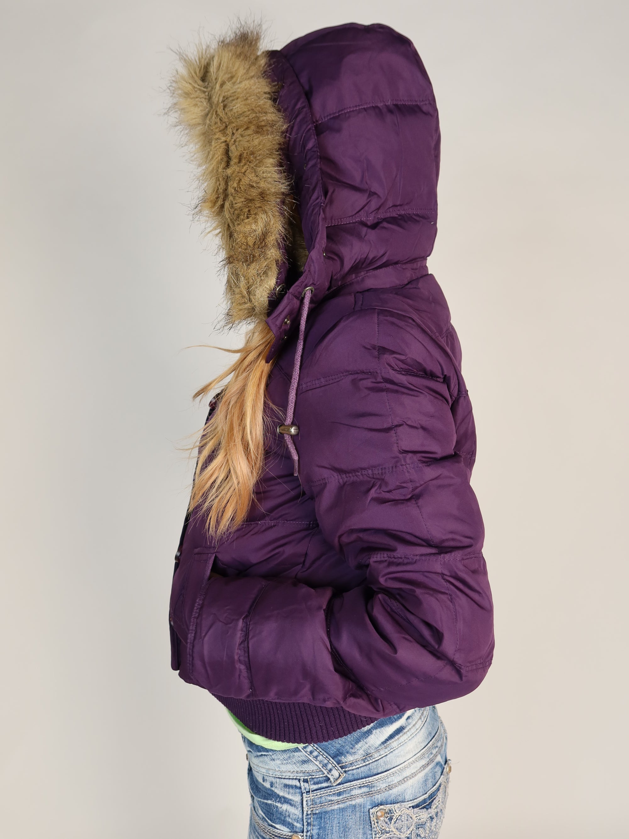 A&F Purple Puffer S