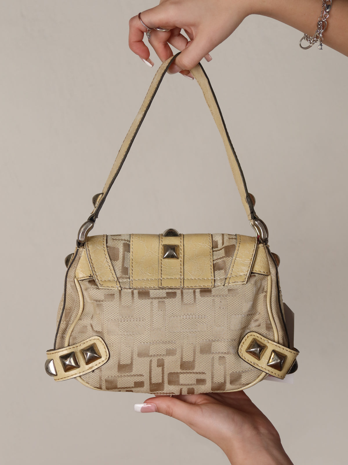 Guess Studded Mini Shoulder Bag