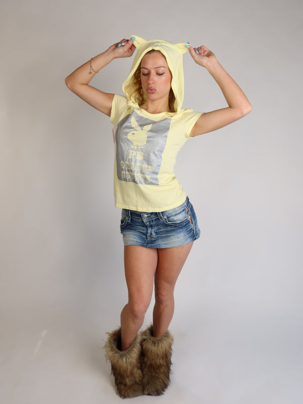 Playboy Hooded Baby Tee S/M