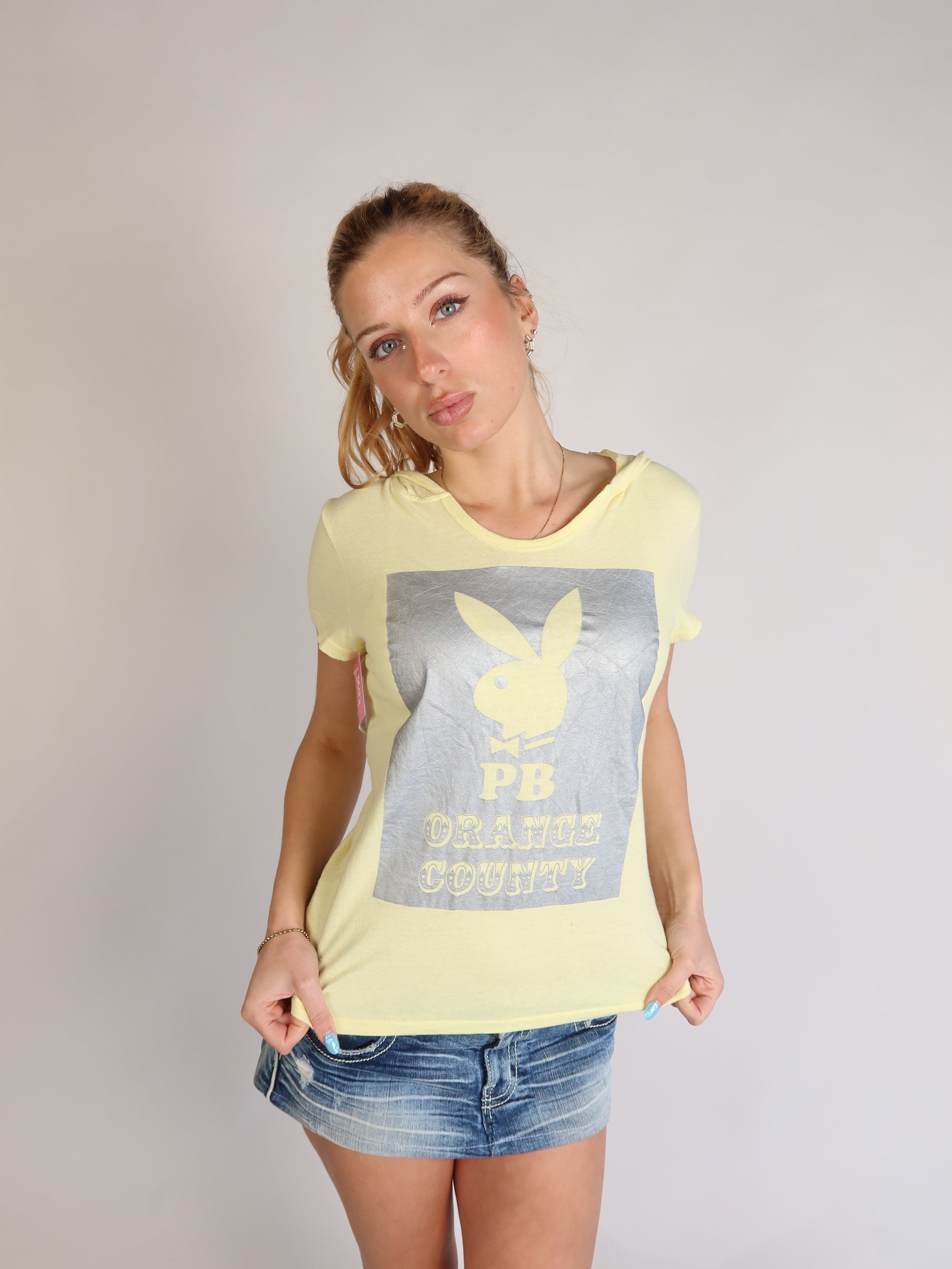 Playboy Hooded Baby Tee S/M