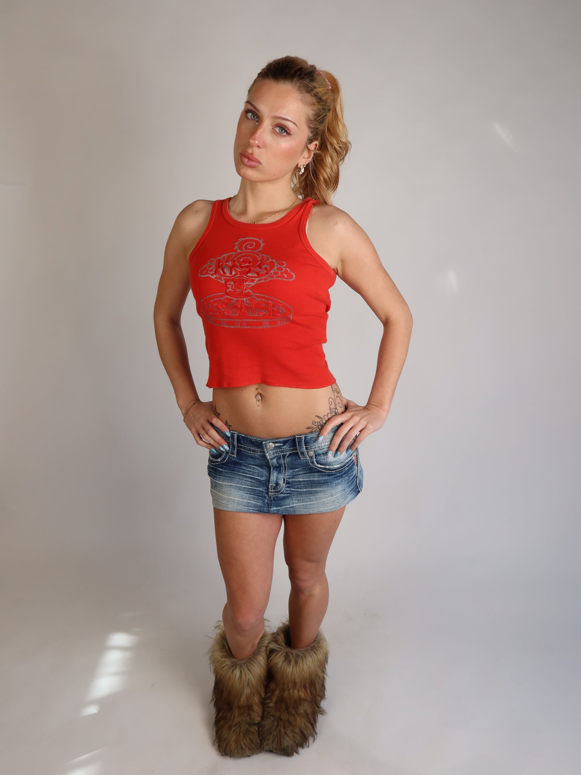 Hysteric Red Tank XS/S