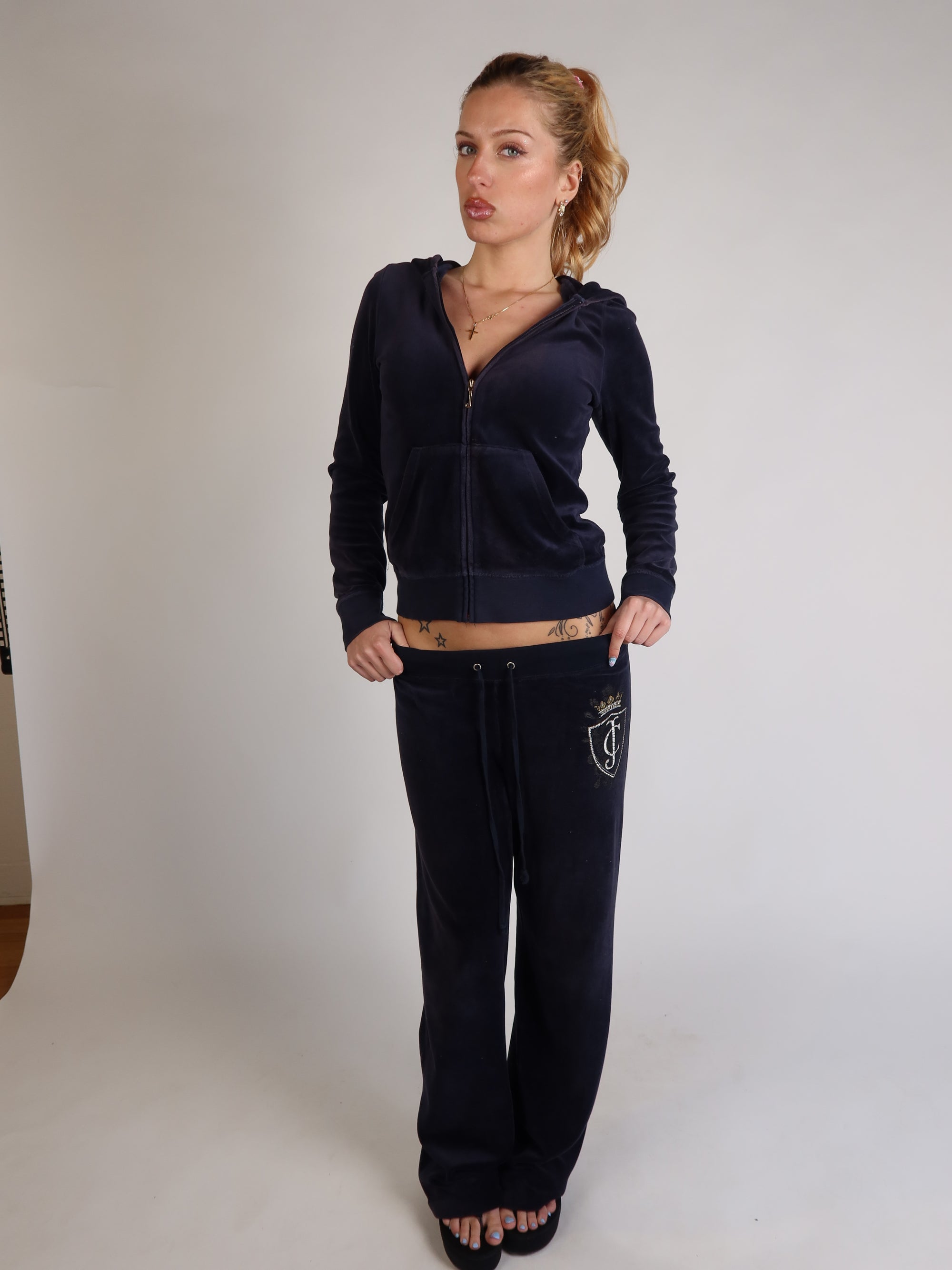 Juicy Couture Navy Set M