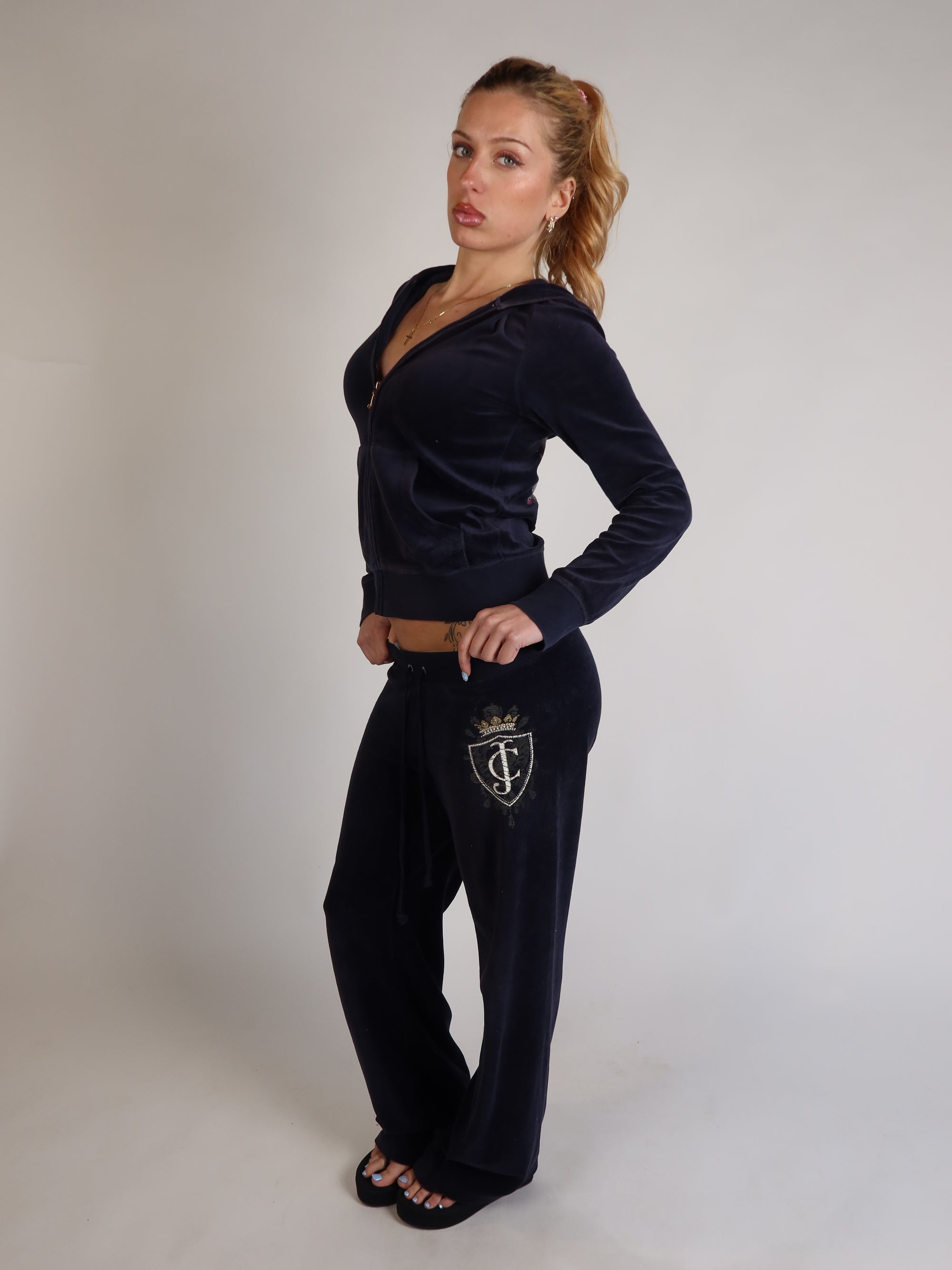 Juicy Couture Navy Set M