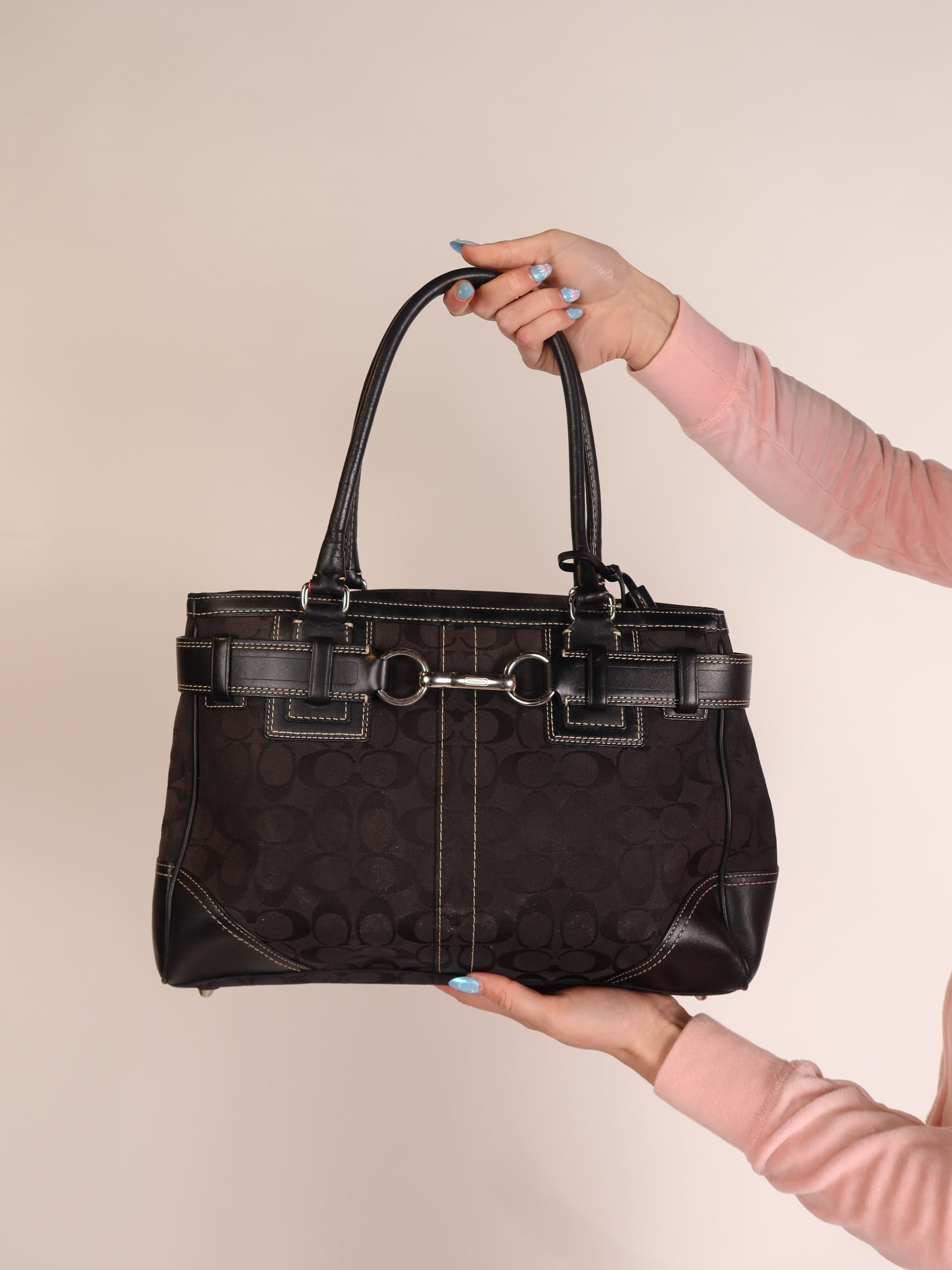 Coach Bit Monogram Bag