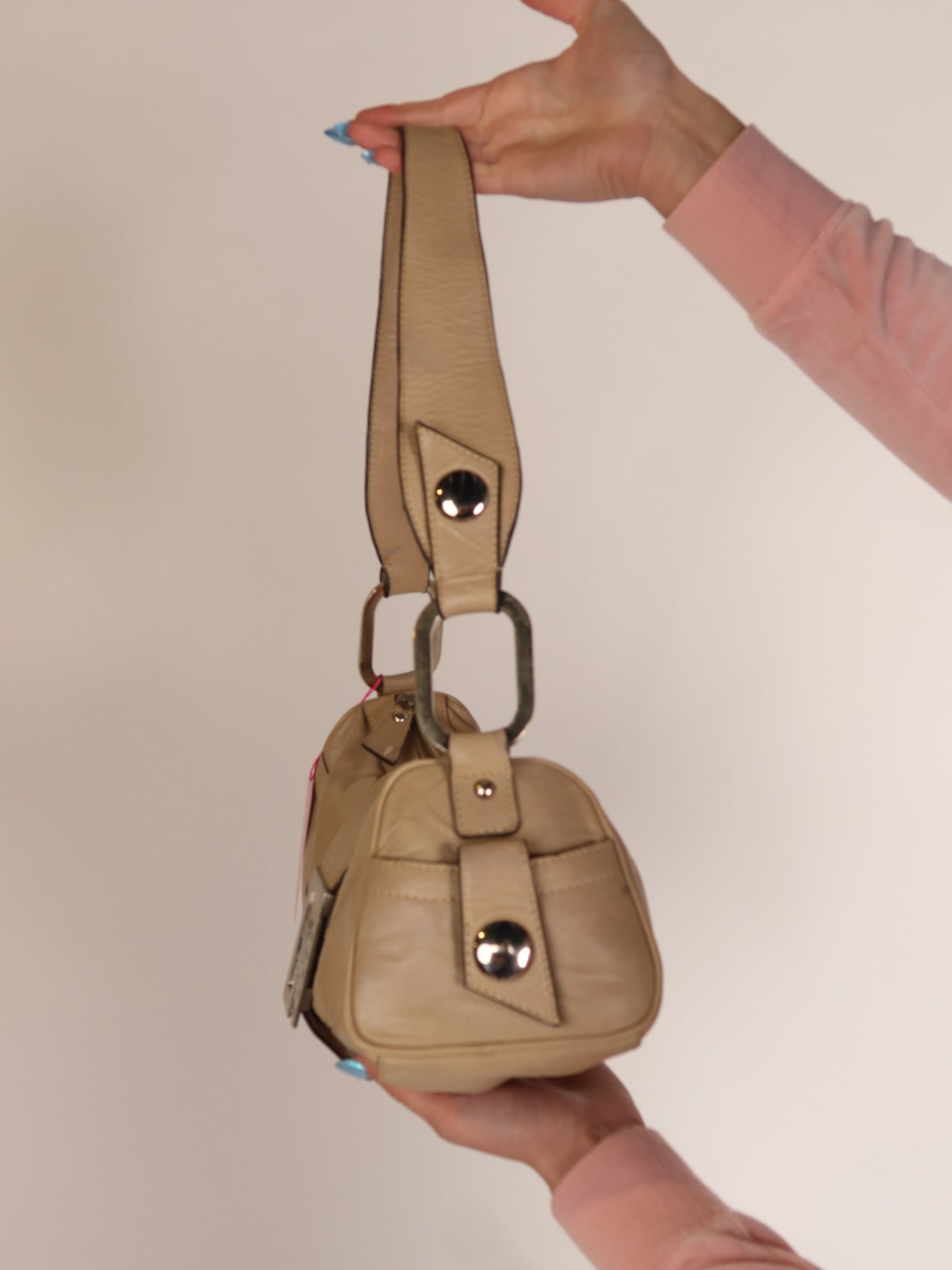 Guess Leather Shoulder Bag