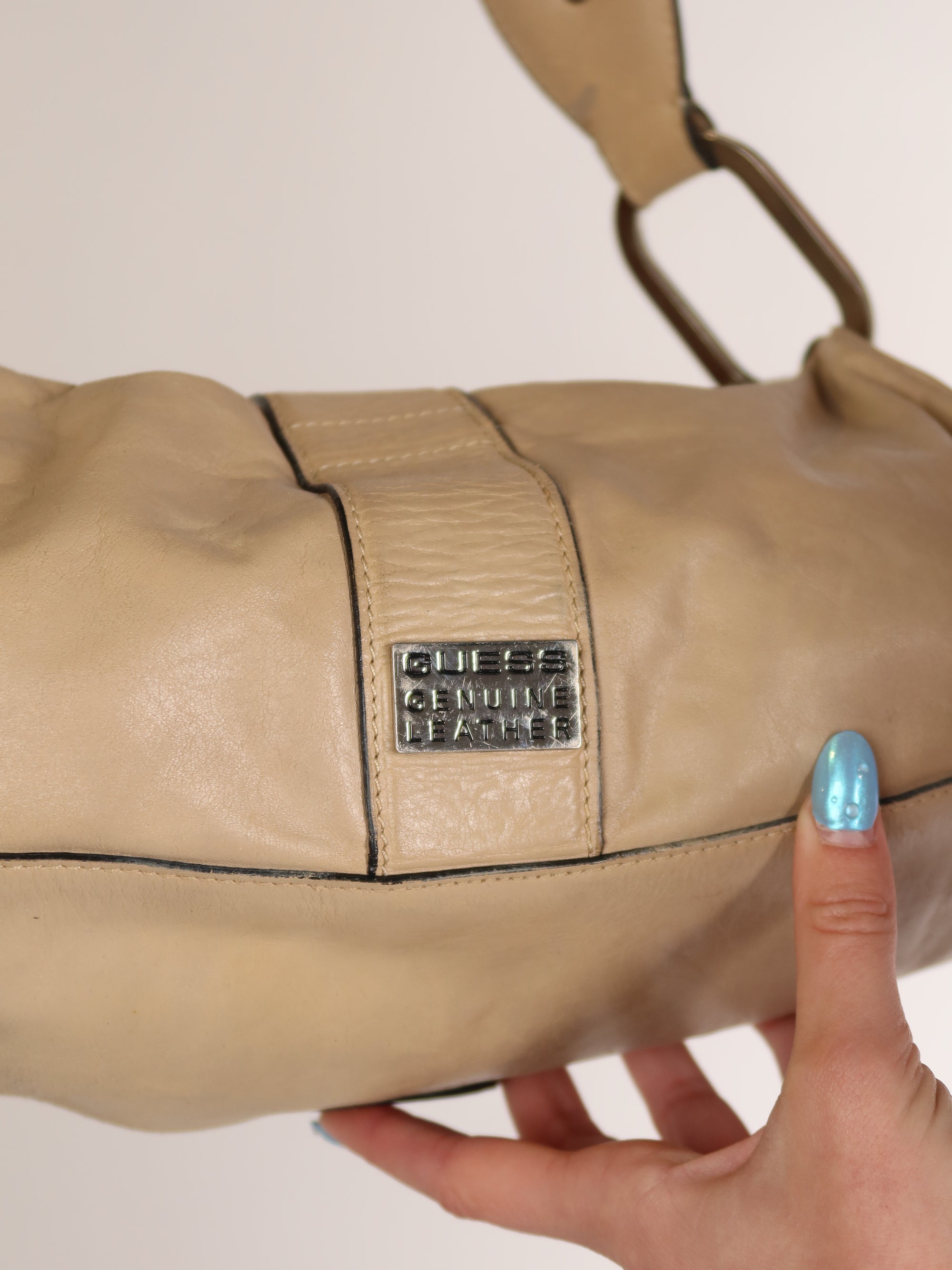 Guess Leather Shoulder Bag