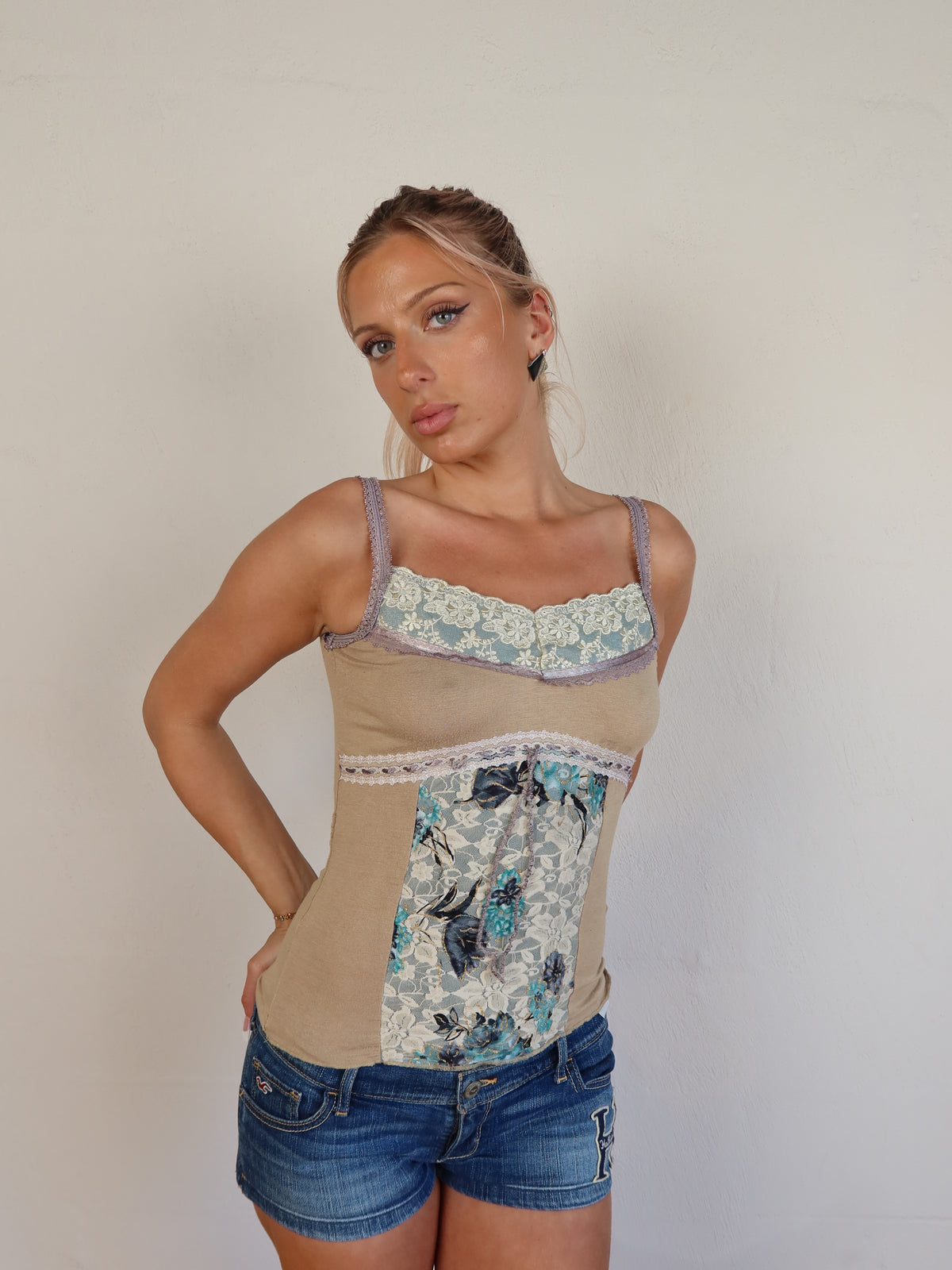 Lace Panel Cami XS/S