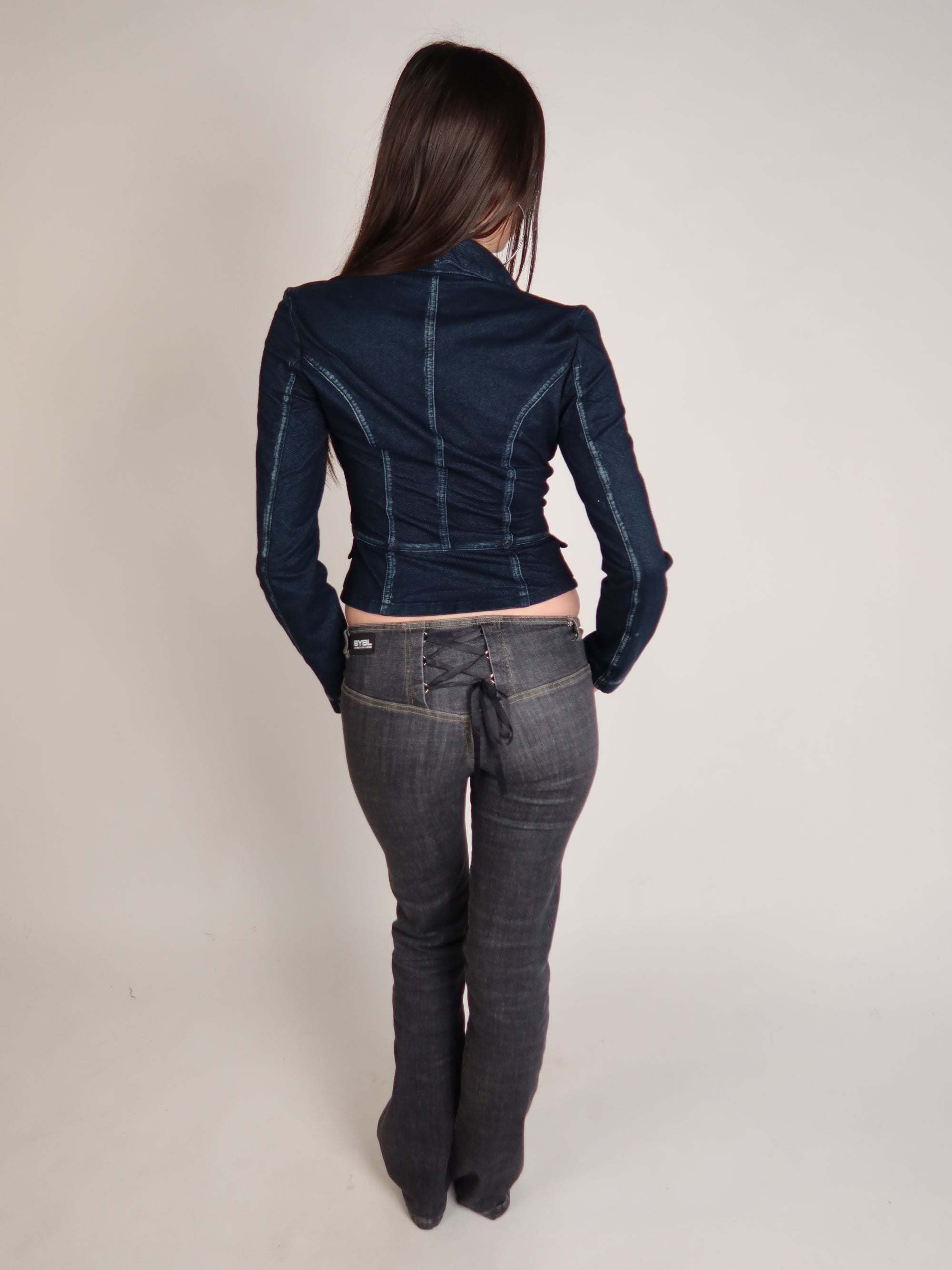 Y2K Denim Jacket S/M