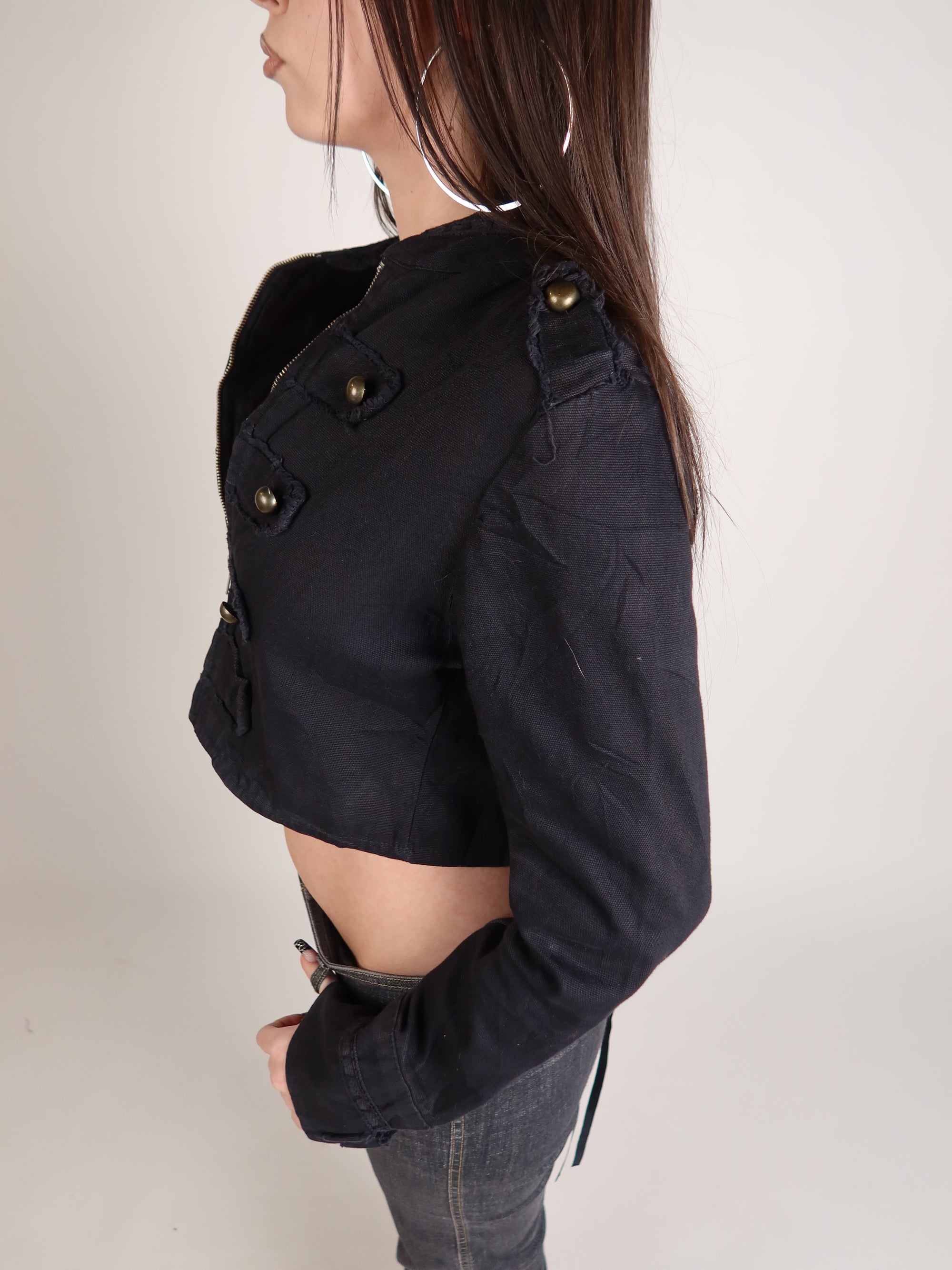 Y2K Military Jacket S/M