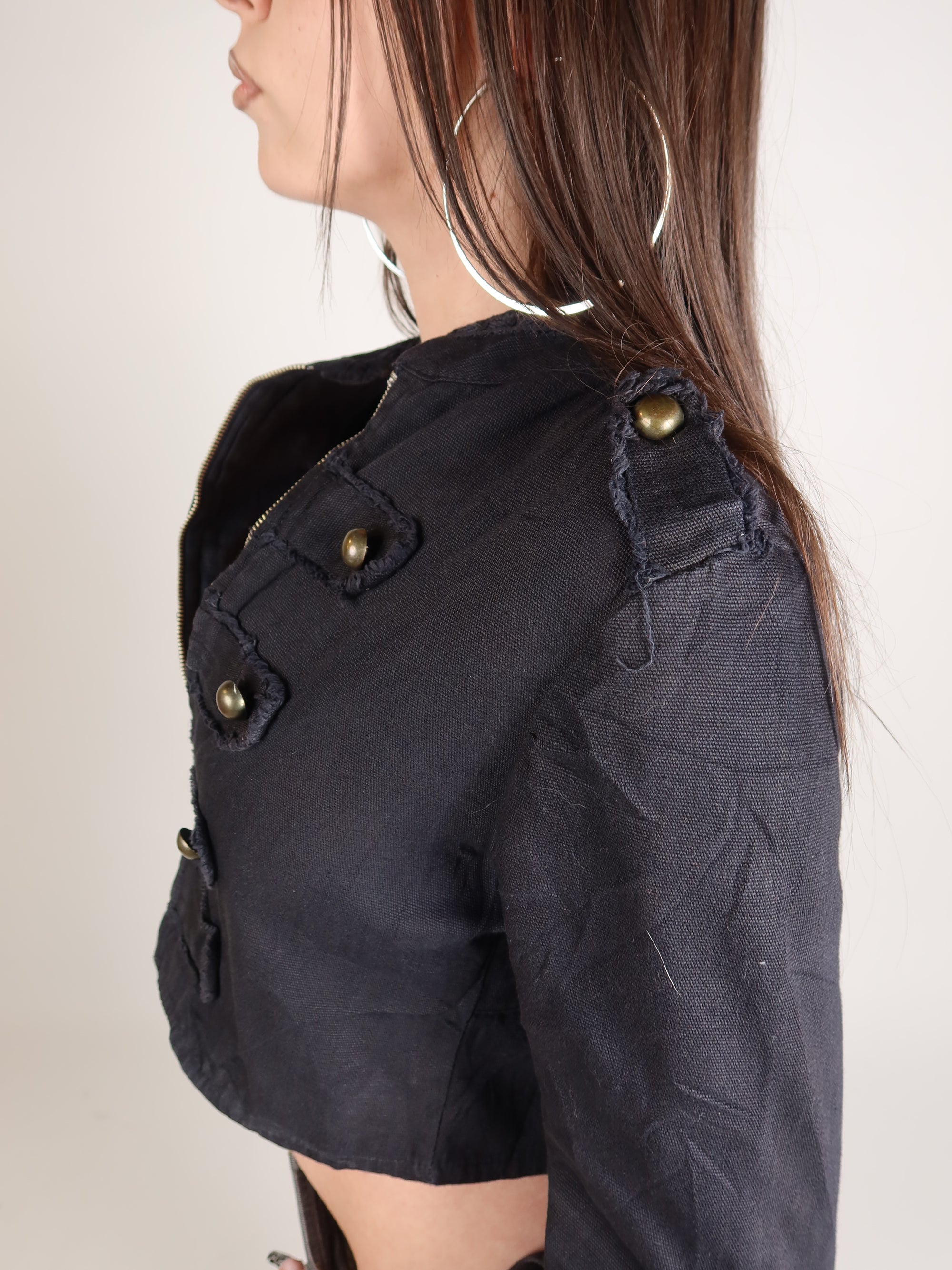 Y2K Military Jacket S/M